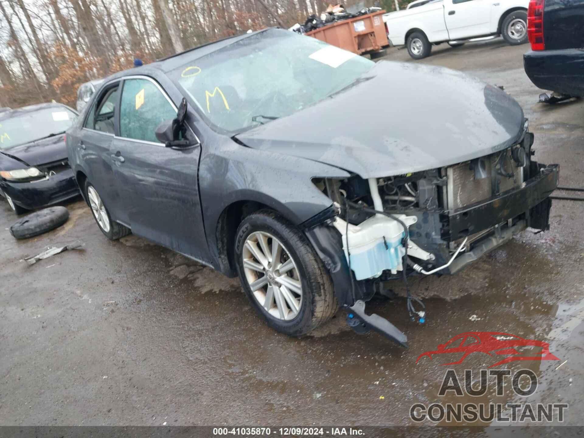 TOYOTA CAMRY 2012 - 4T1BK1FK0CU519477