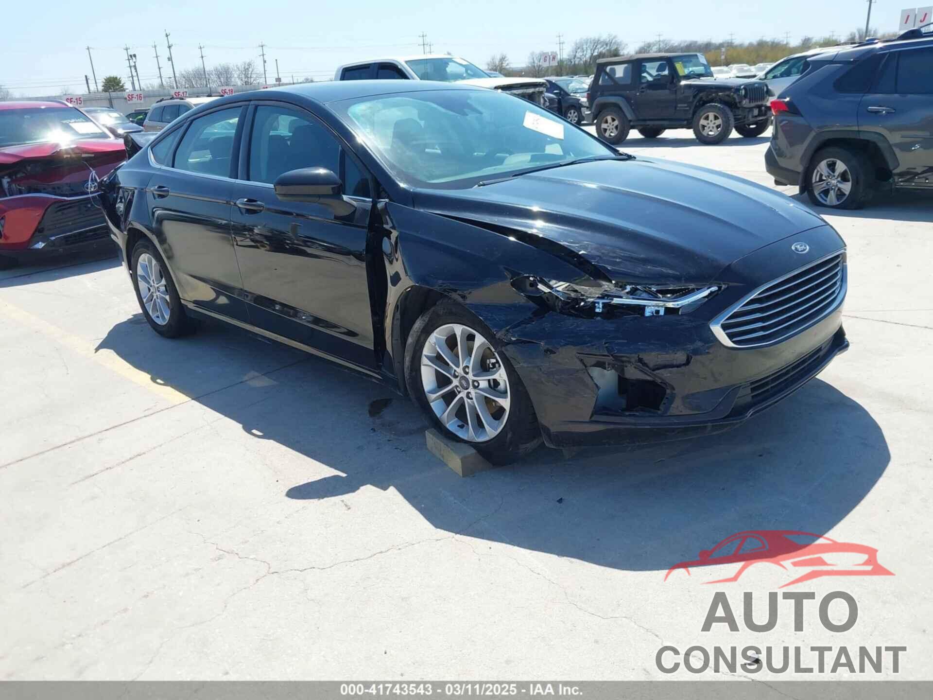 FORD FUSION 2020 - 3FA6P0HD9LR142841