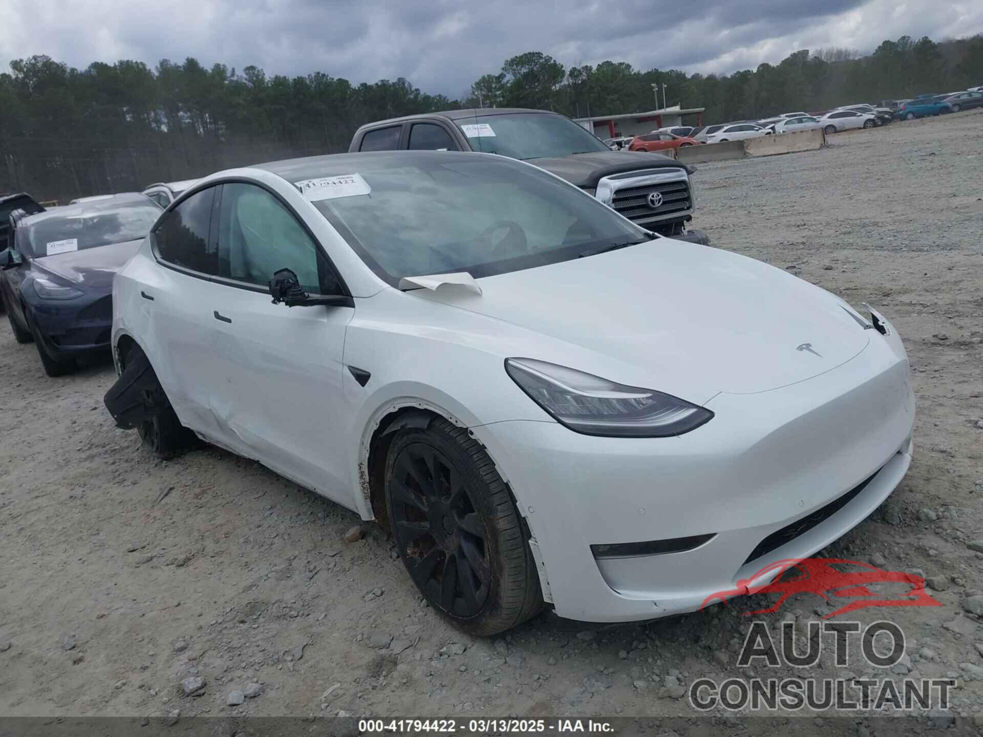TESLA MODEL Y 2021 - 5YJYGAEE4MF225134