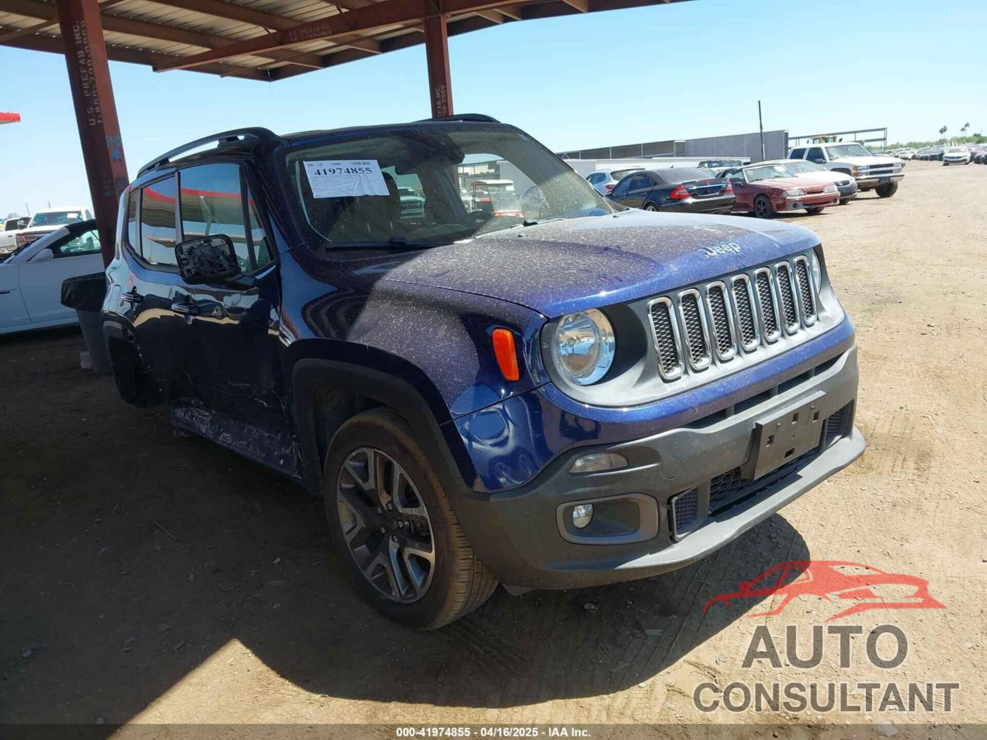 JEEP RENEGADE 2016 - ZACCJBBT3GPD21953