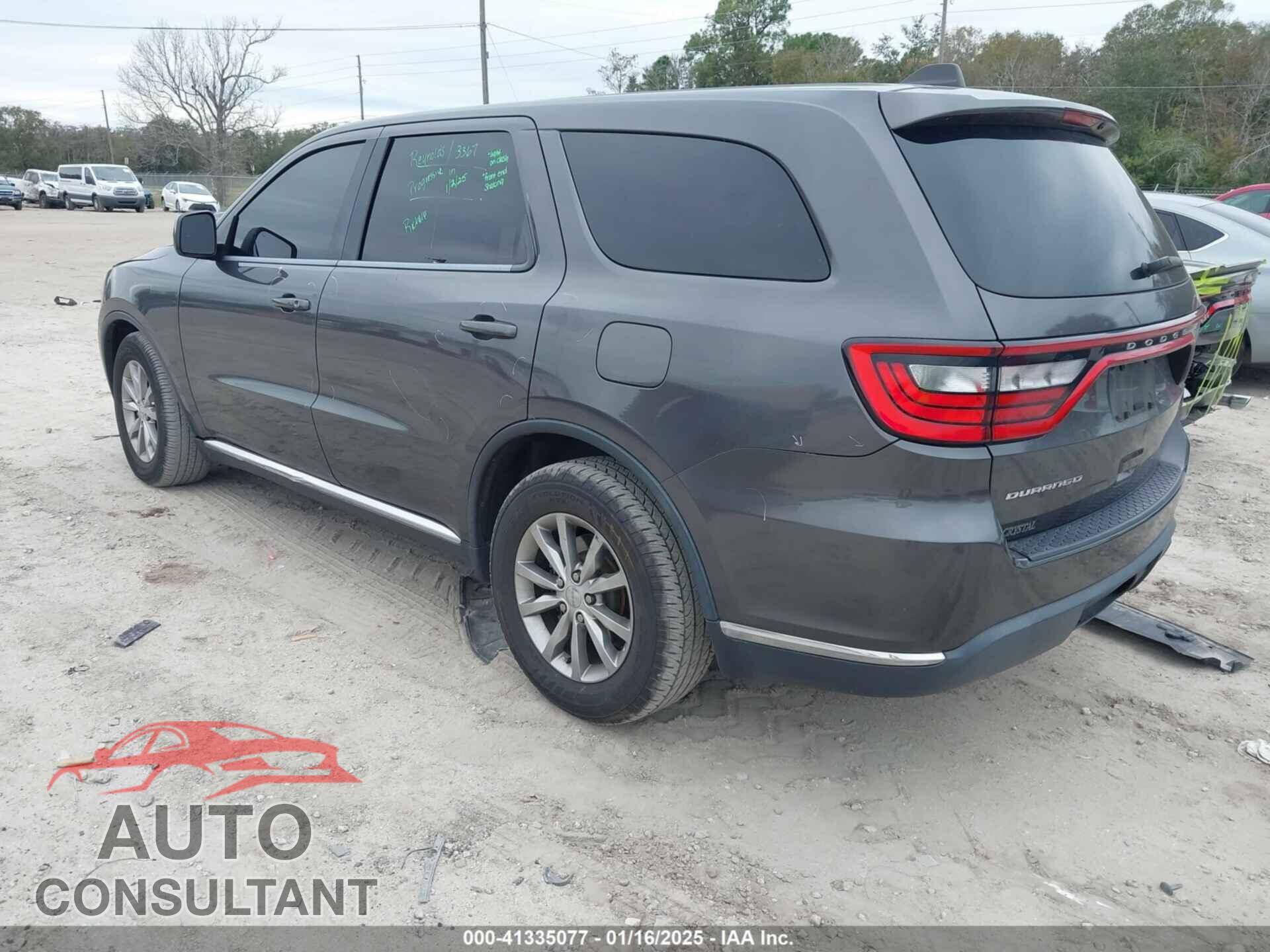 DODGE DURANGO 2017 - 1C4RDHAG4HC796722