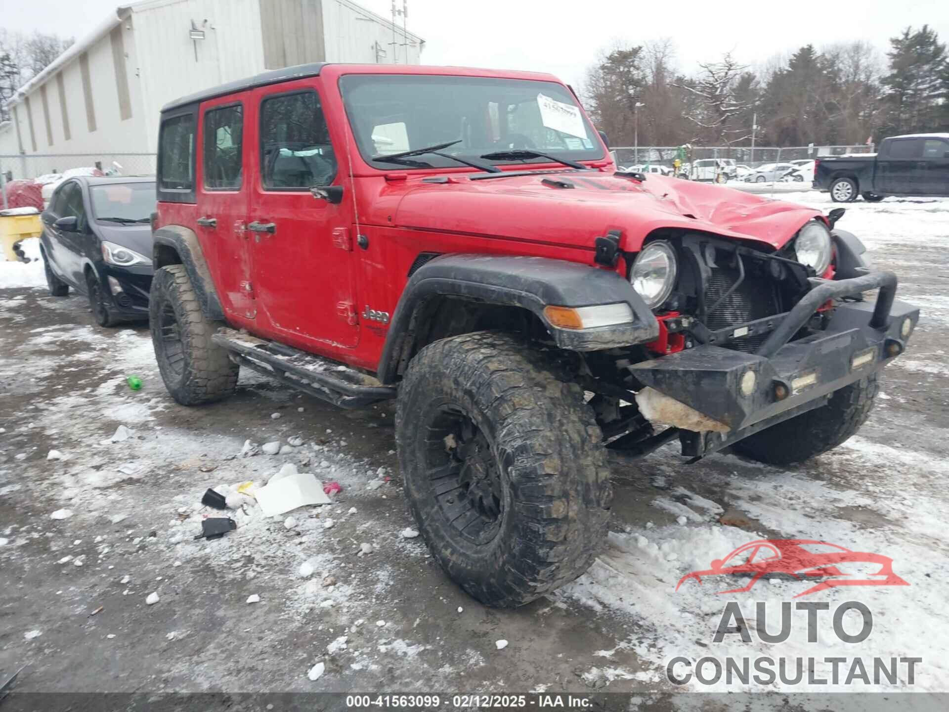 JEEP WRANGLER UNLIMITED 2018 - 1C4HJXDG5JW131522