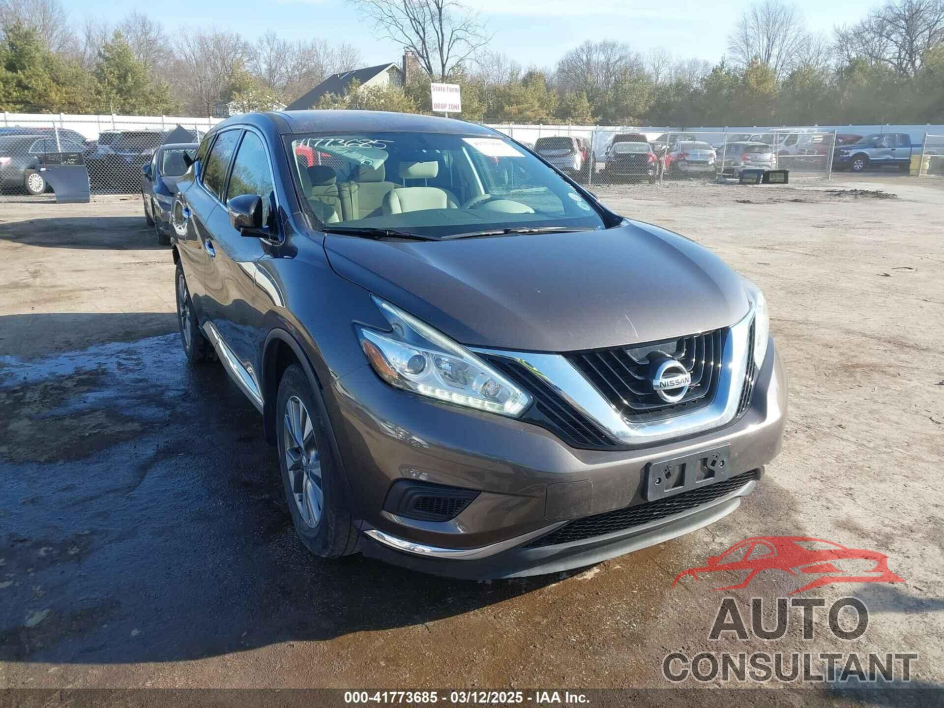 NISSAN MURANO 2015 - 5N1AZ2MH8FN231290