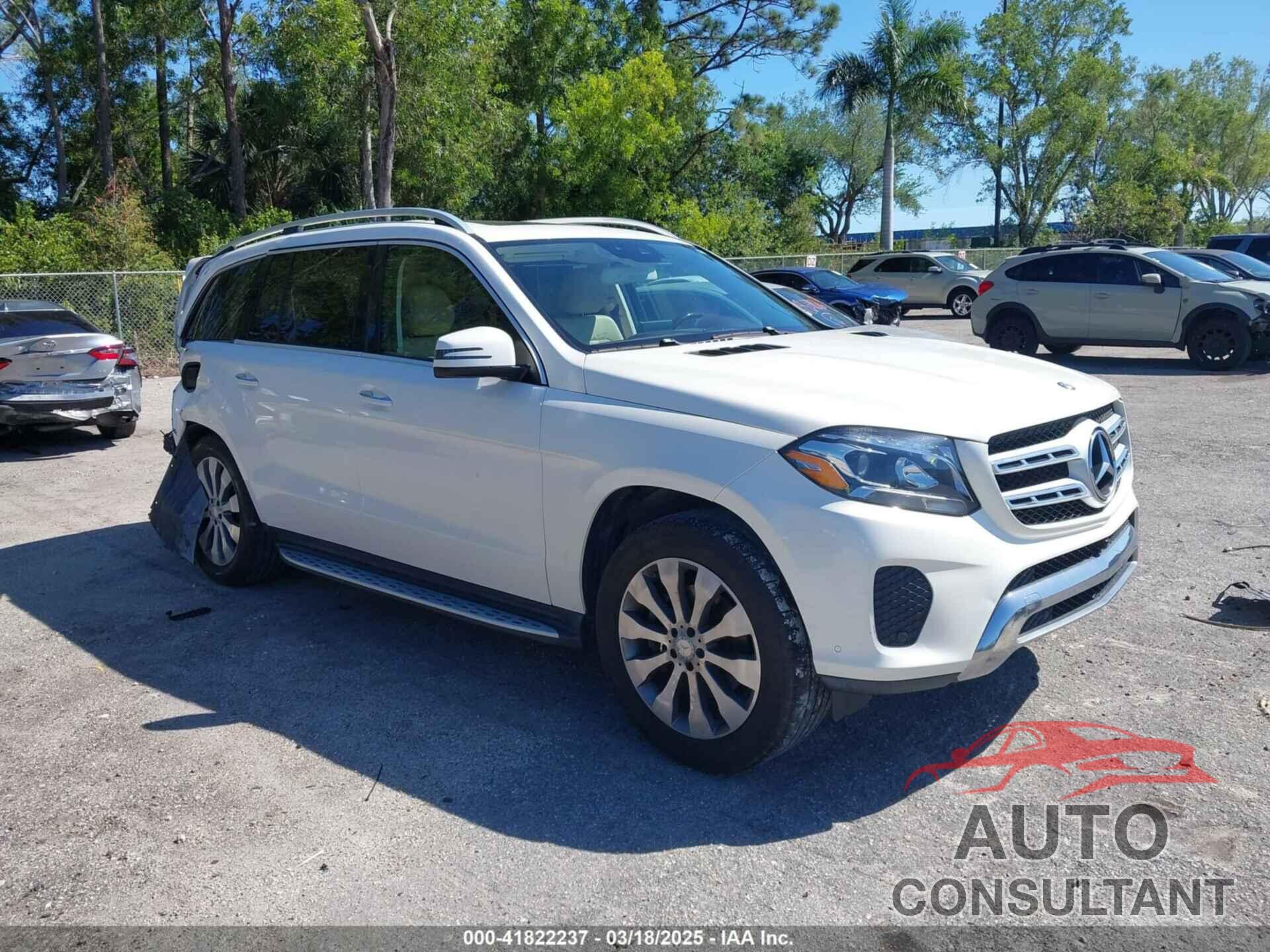 MERCEDES-BENZ GLS 450 2017 - 4JGDF6EE5HA832748
