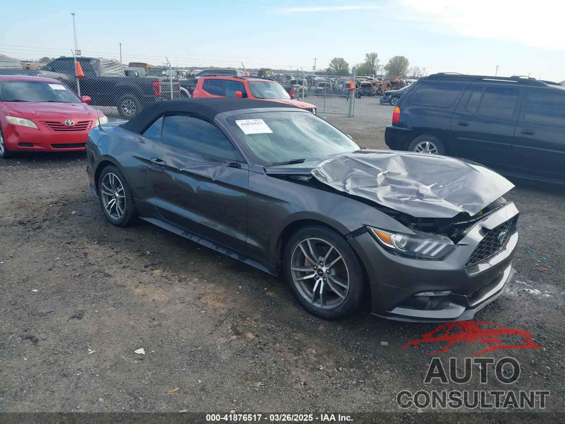 FORD MUSTANG 2017 - 1FATP8UH5H5295852
