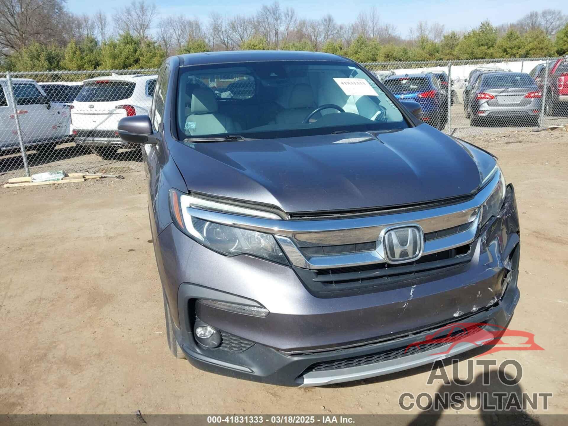 HONDA PILOT 2020 - 5FNYF6H52LB039456