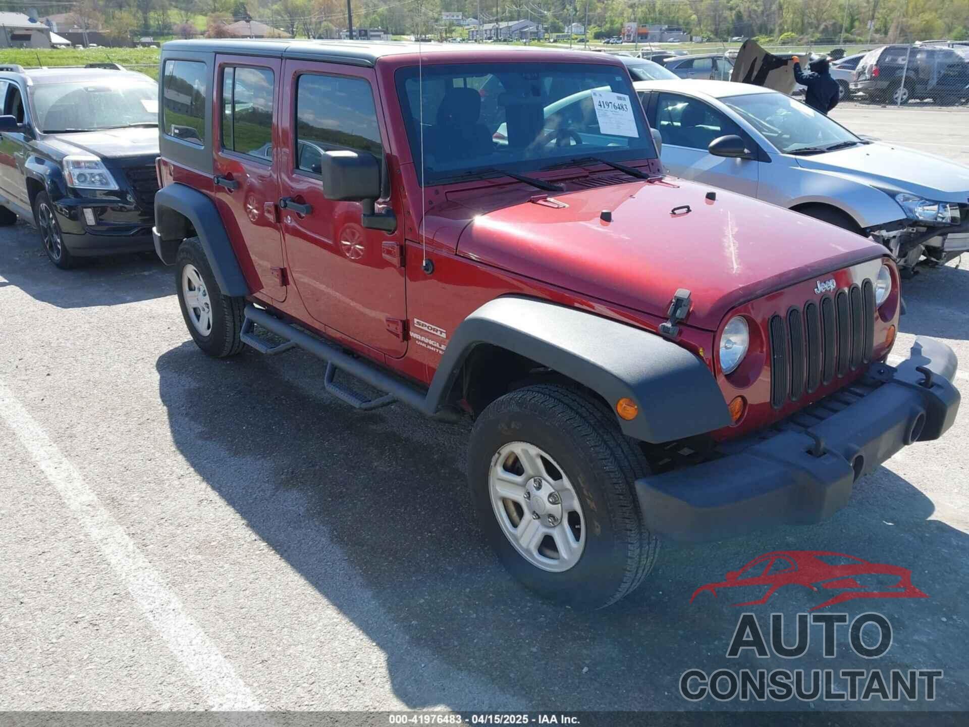 JEEP WRANGLER UNLIMITED 2012 - 1C4BJWDG1CL263553