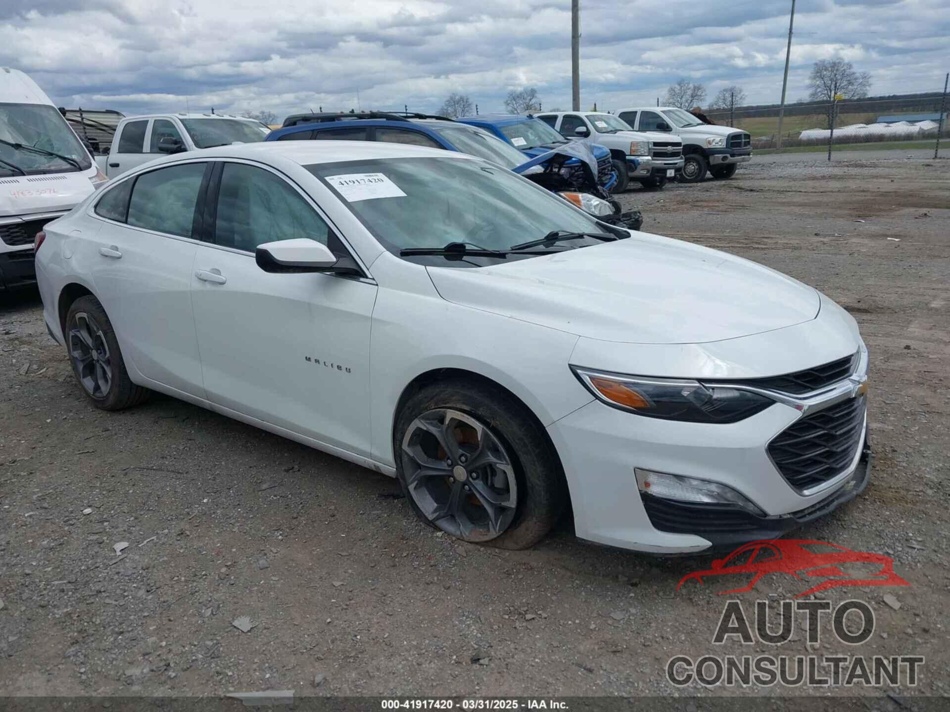 CHEVROLET MALIBU 2021 - 1G1ZD5ST7MF024775