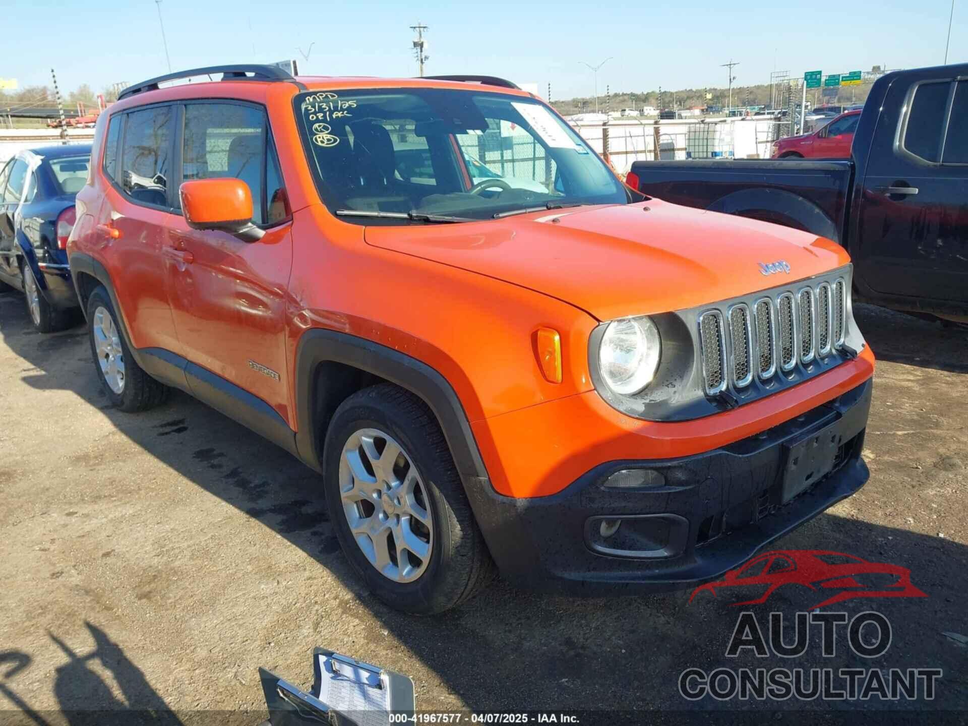 JEEP RENEGADE 2015 - ZACCJABT0FPB44707