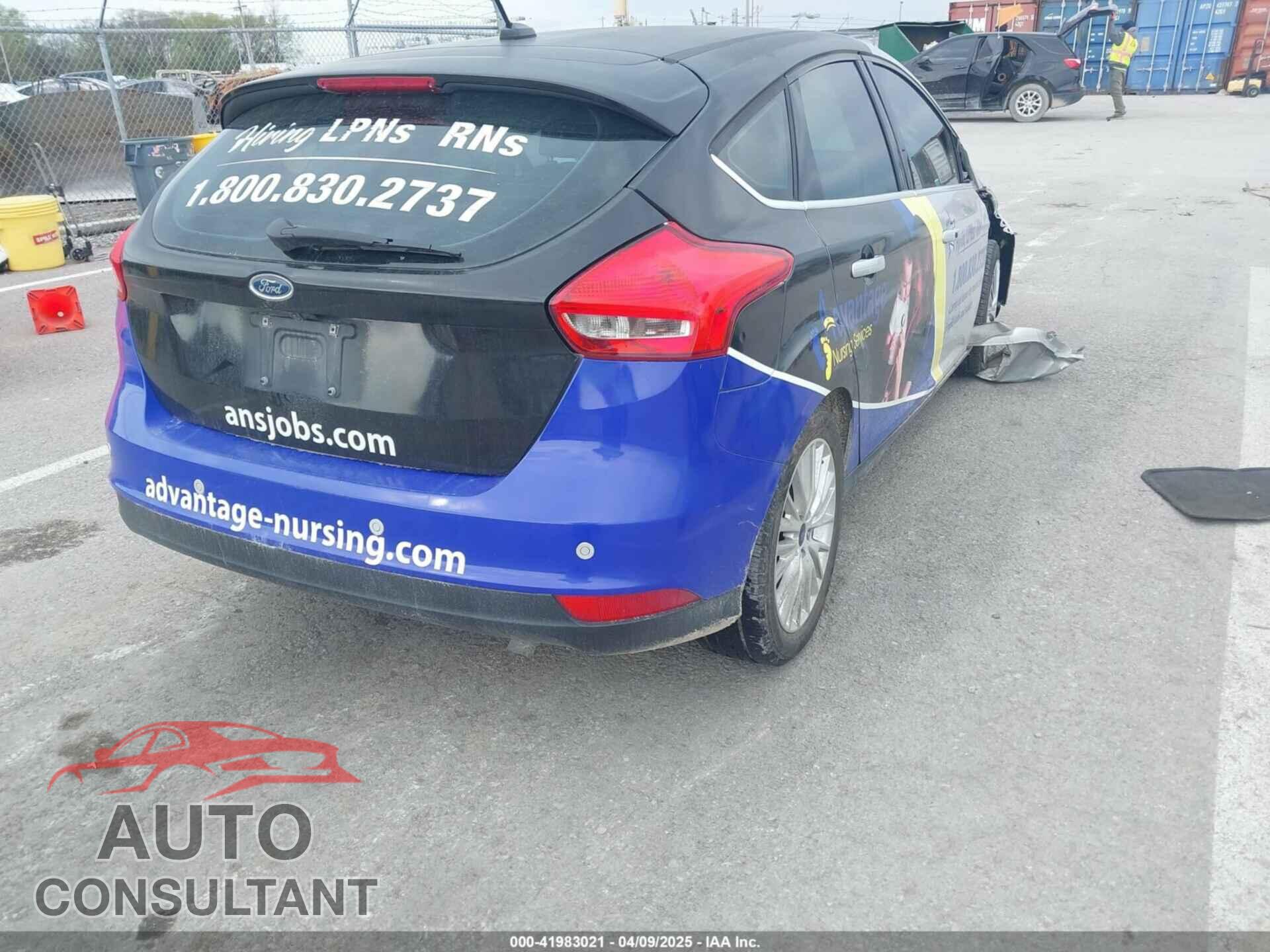 FORD FOCUS 2015 - 1FADP3N2XFL348149