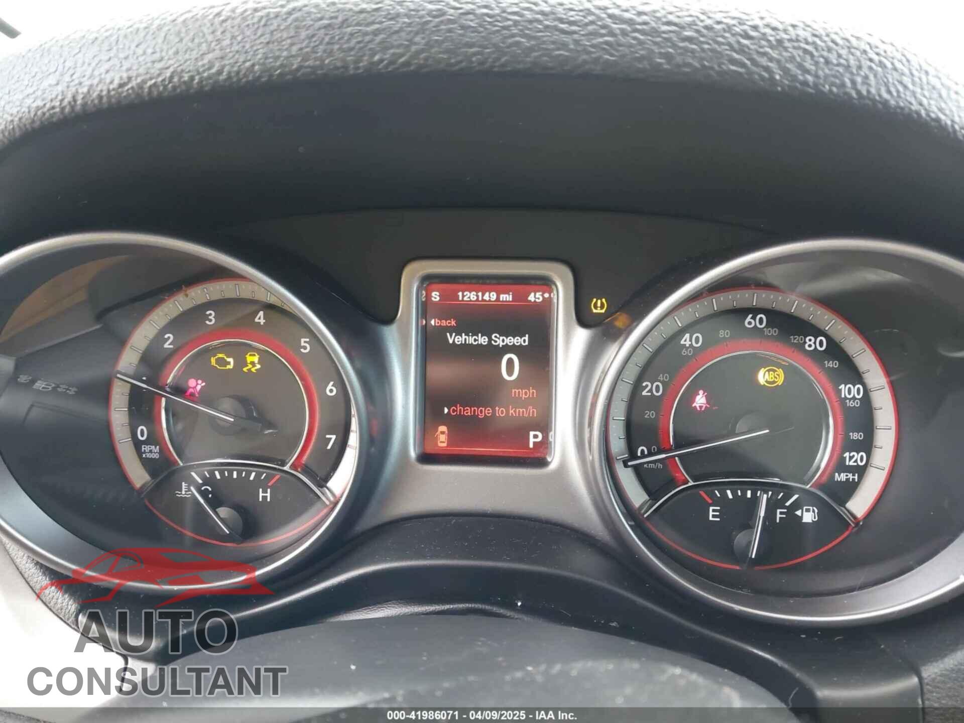 DODGE JOURNEY 2017 - 3C4PDCGG9HT613272