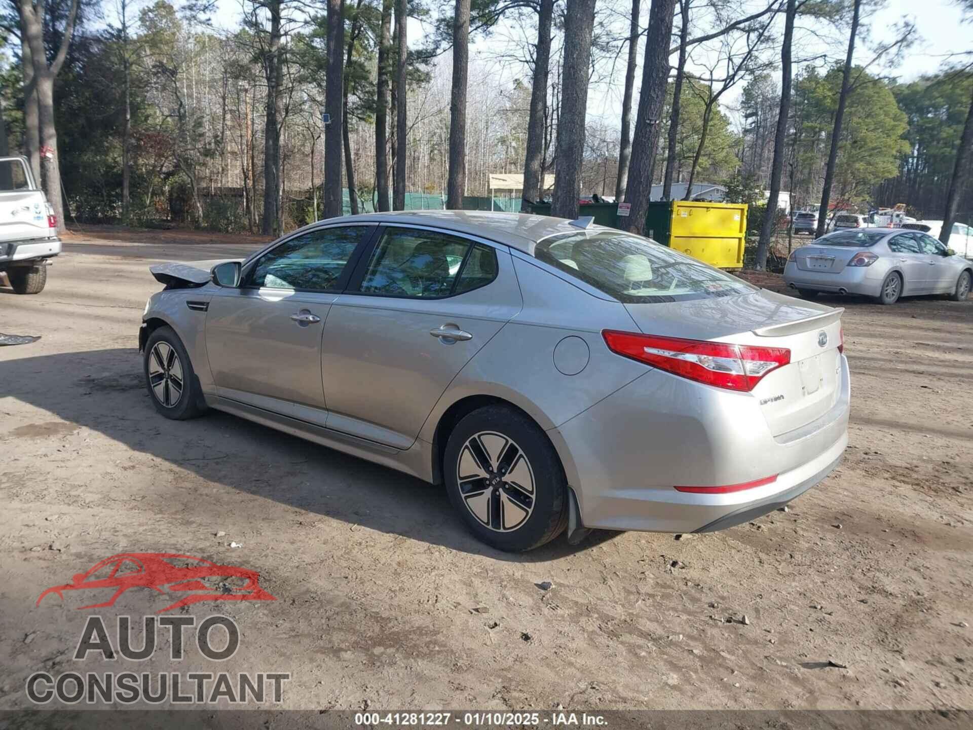 KIA OPTIMA 2012 - KNAGM4AD2C5013669