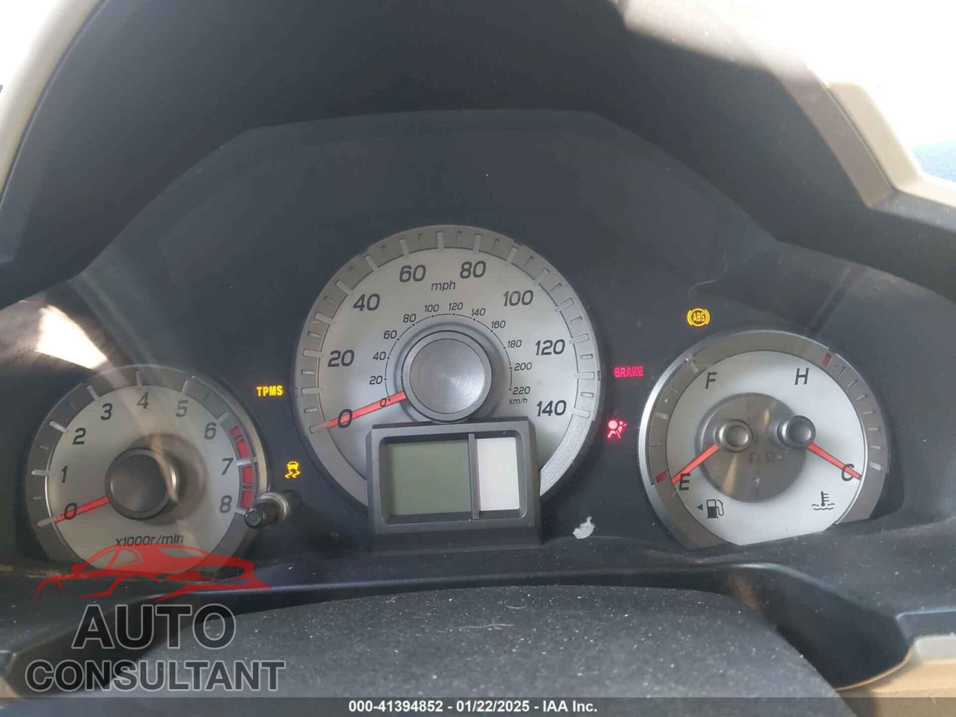 HONDA PILOT 2012 - 5FNYF4H44CB008754