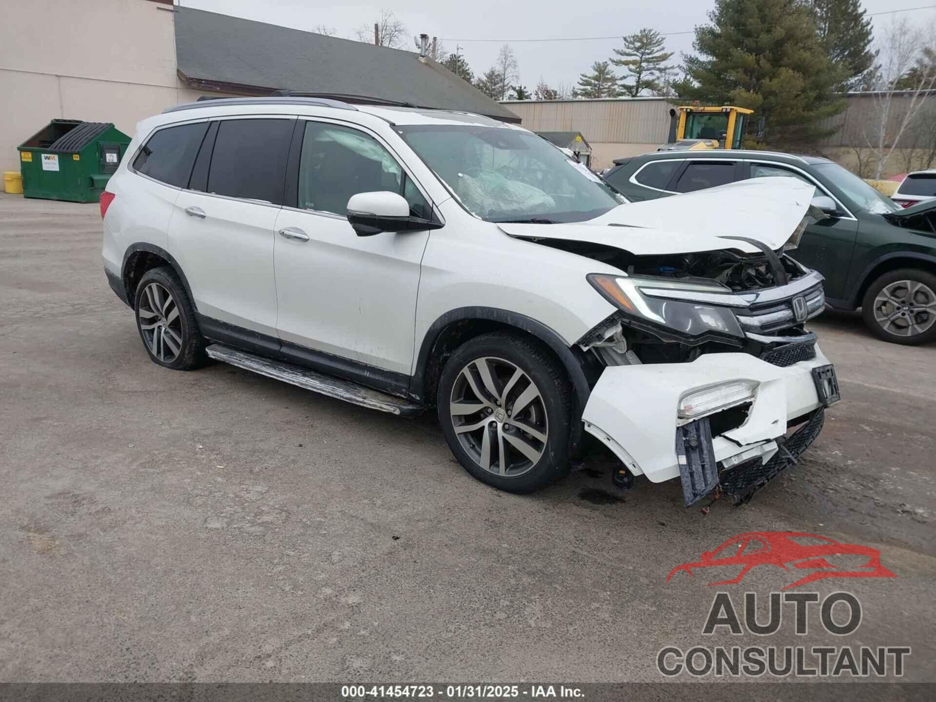 HONDA PILOT 2016 - 5FNYF6H91GB006716