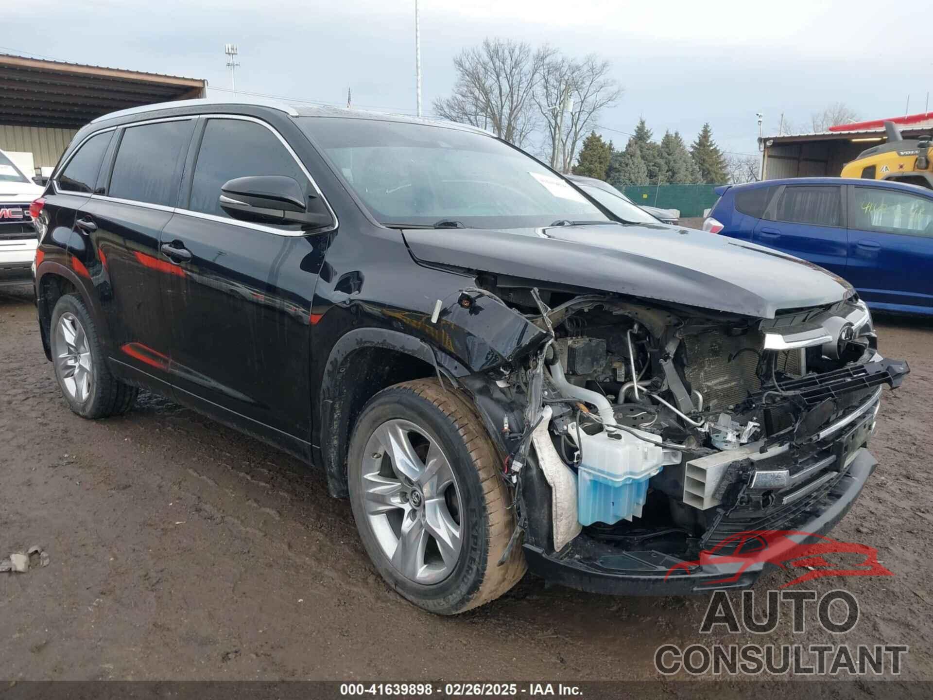 TOYOTA HIGHLANDER 2019 - 5TDDZRFH7KS997118