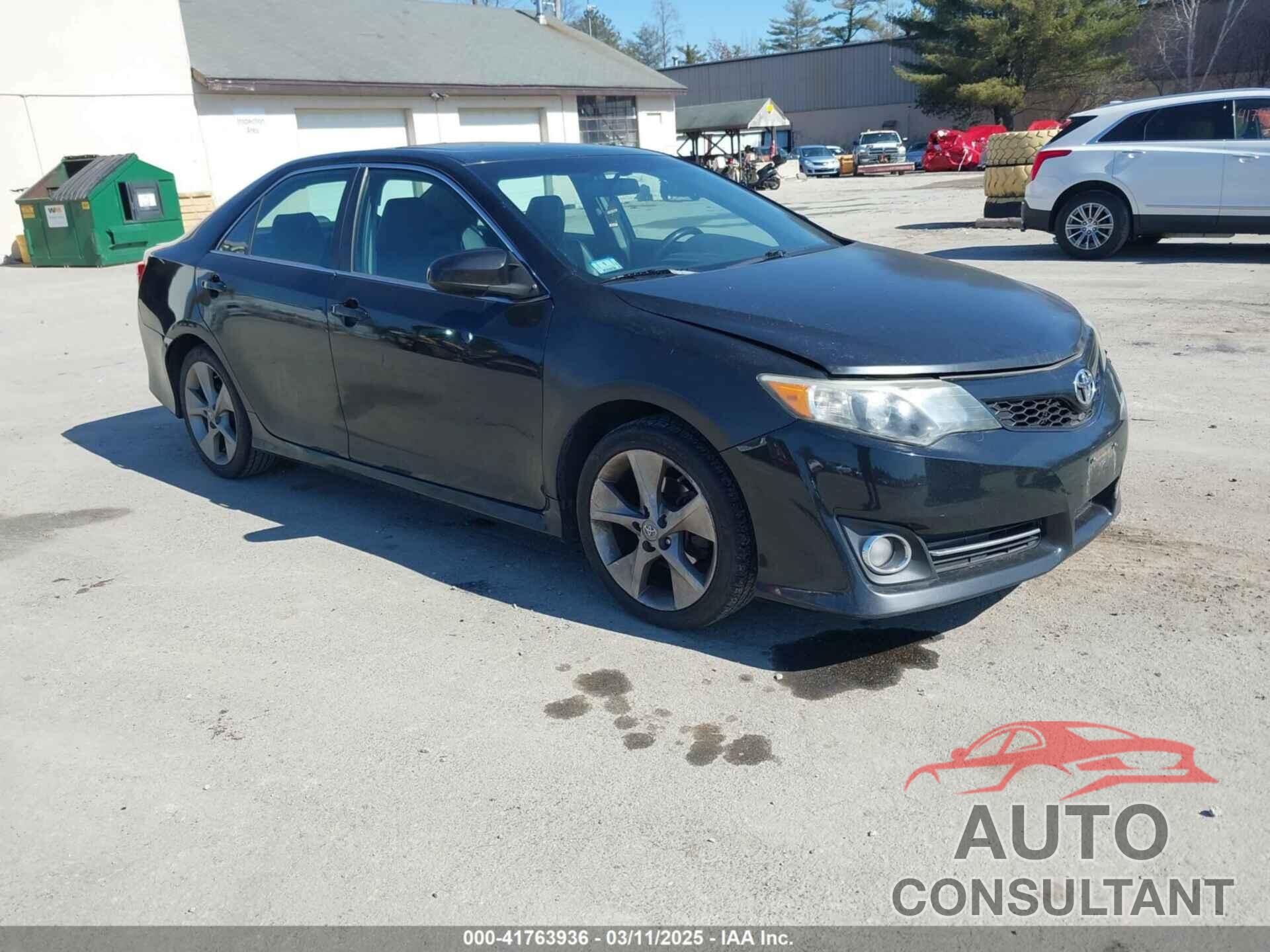 TOYOTA CAMRY 2012 - 4T1BF1FK2CU156913