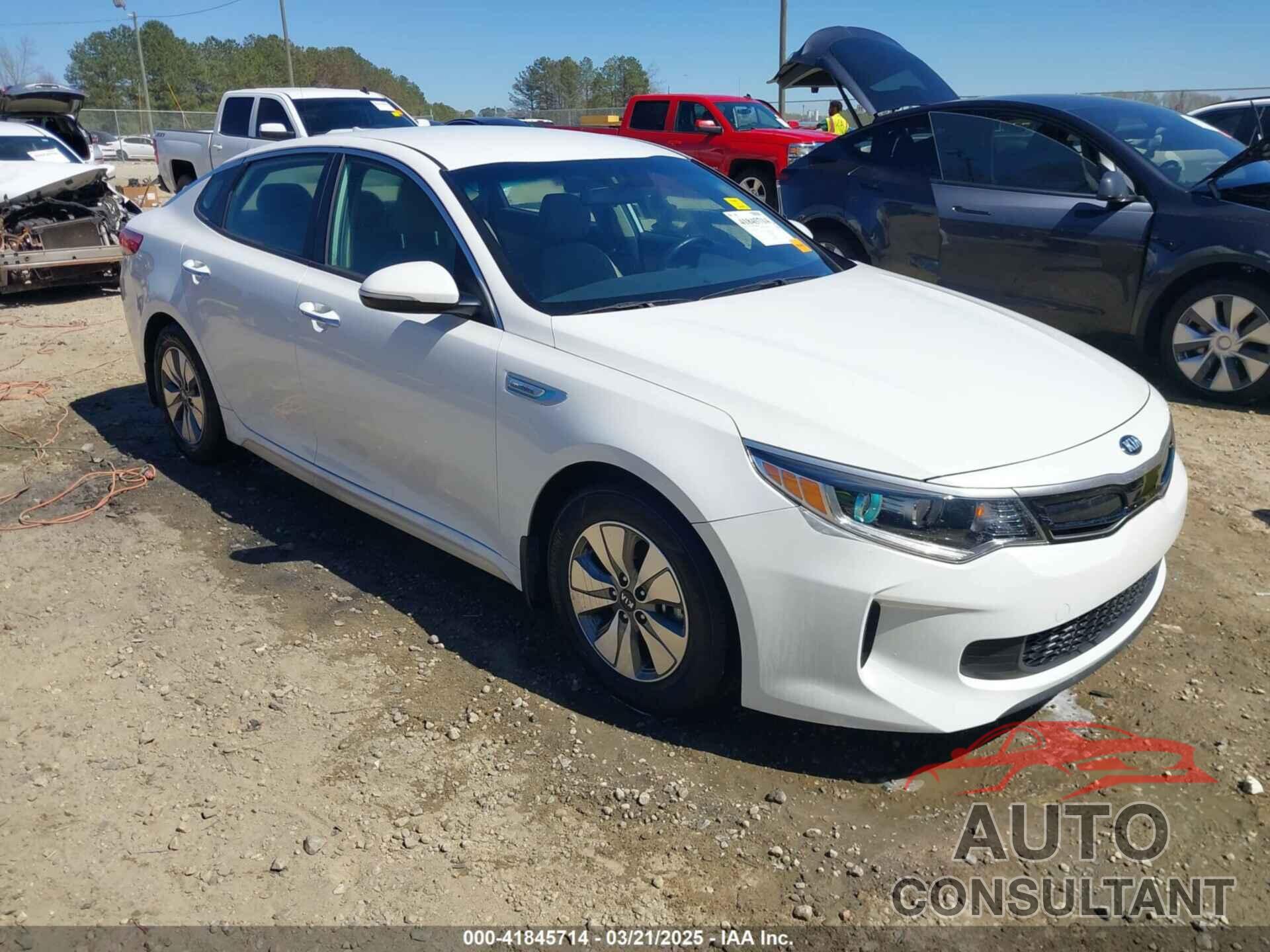 KIA OPTIMA HYBRID 2017 - KNAGT4LE3H5018864