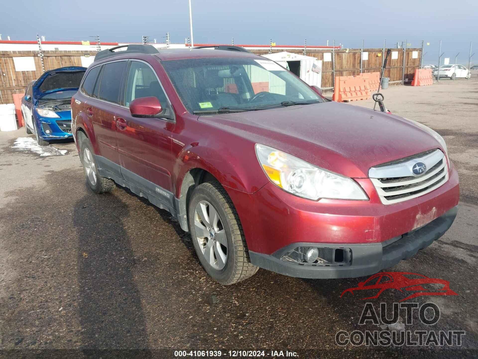 SUBARU OUTBACK 2012 - 4S4BRDKC2C2303265