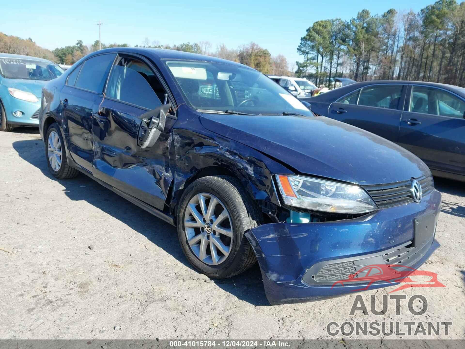 VOLKSWAGEN JETTA 2012 - 3VWDP7AJ7CM384483