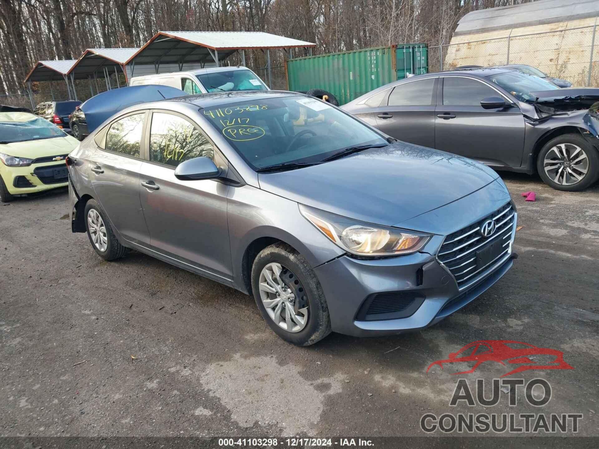 HYUNDAI ACCENT 2019 - 3KPC24A39KE088578