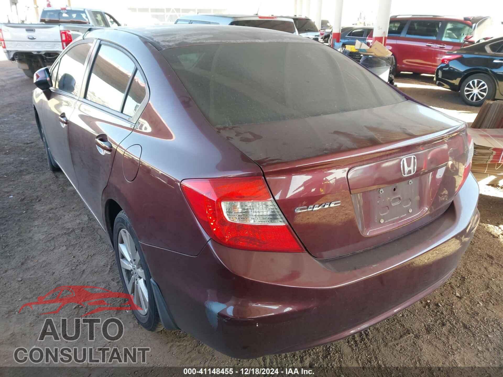 HONDA CIVIC 2012 - 19XFB2F8XCE334240