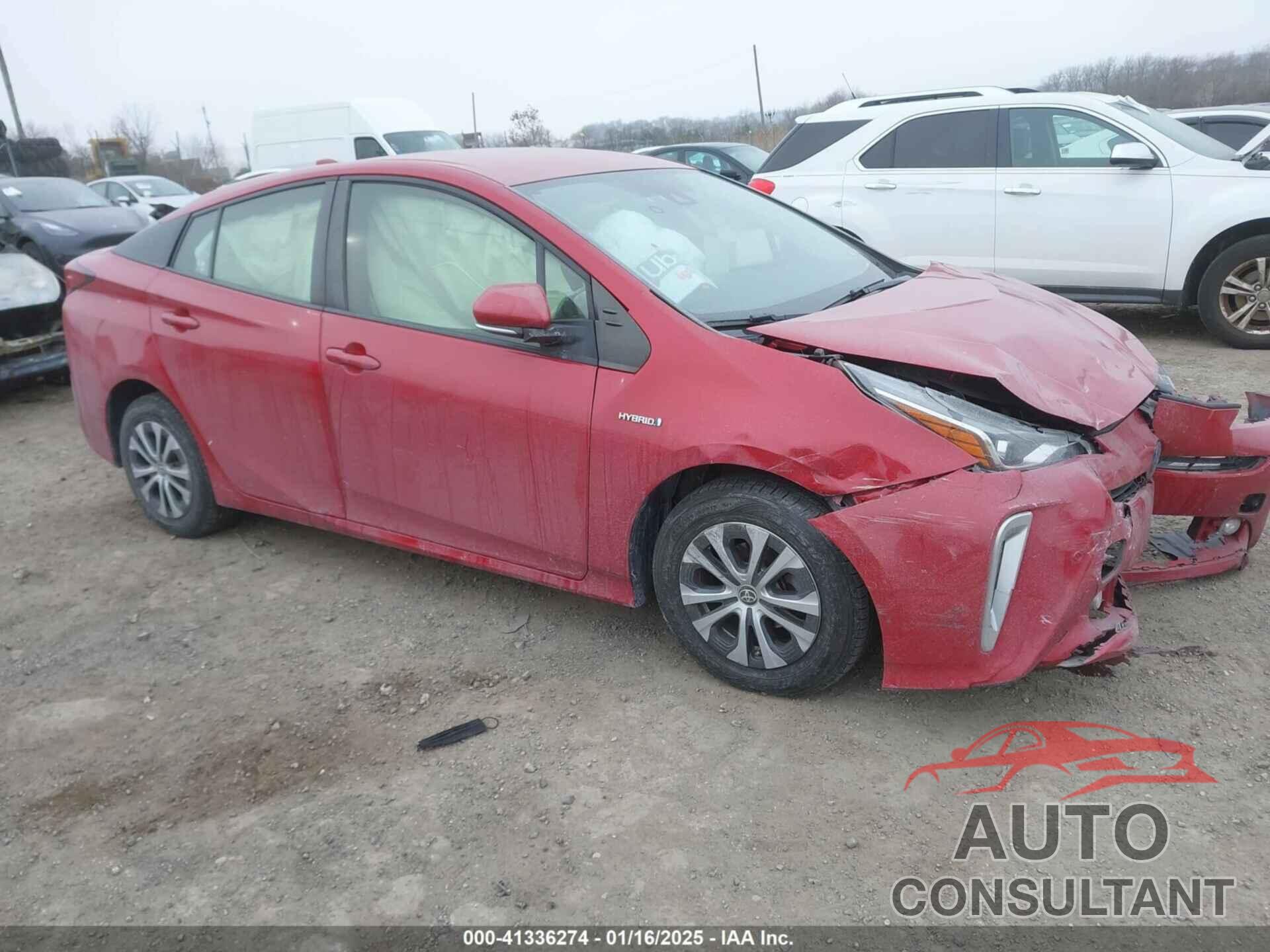 TOYOTA PRIUS 2021 - JTDL9MFU2M3026544