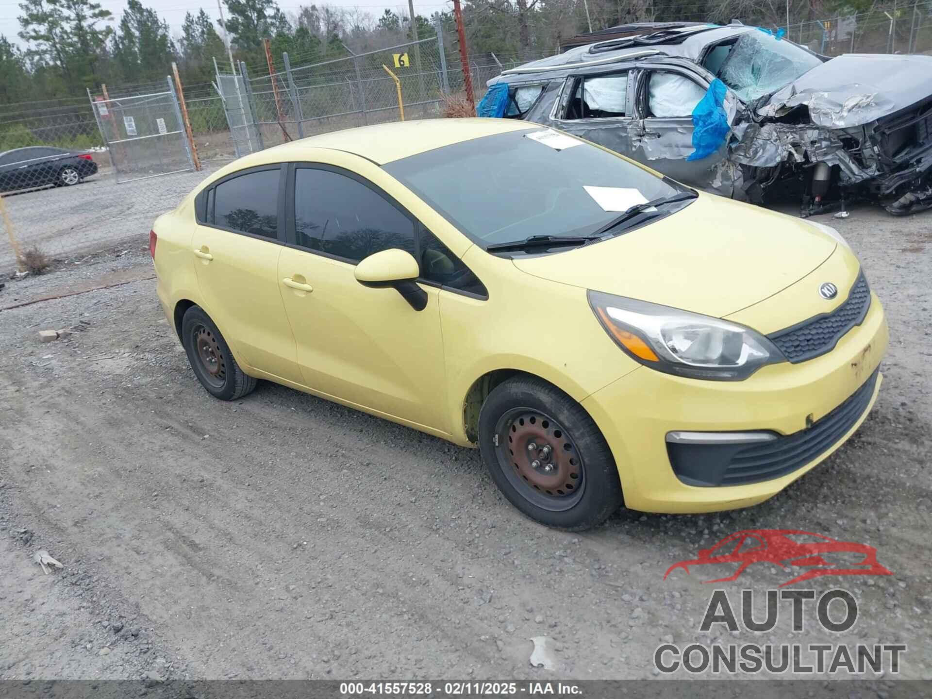 KIA RIO 2016 - KNADM4A30G6667631