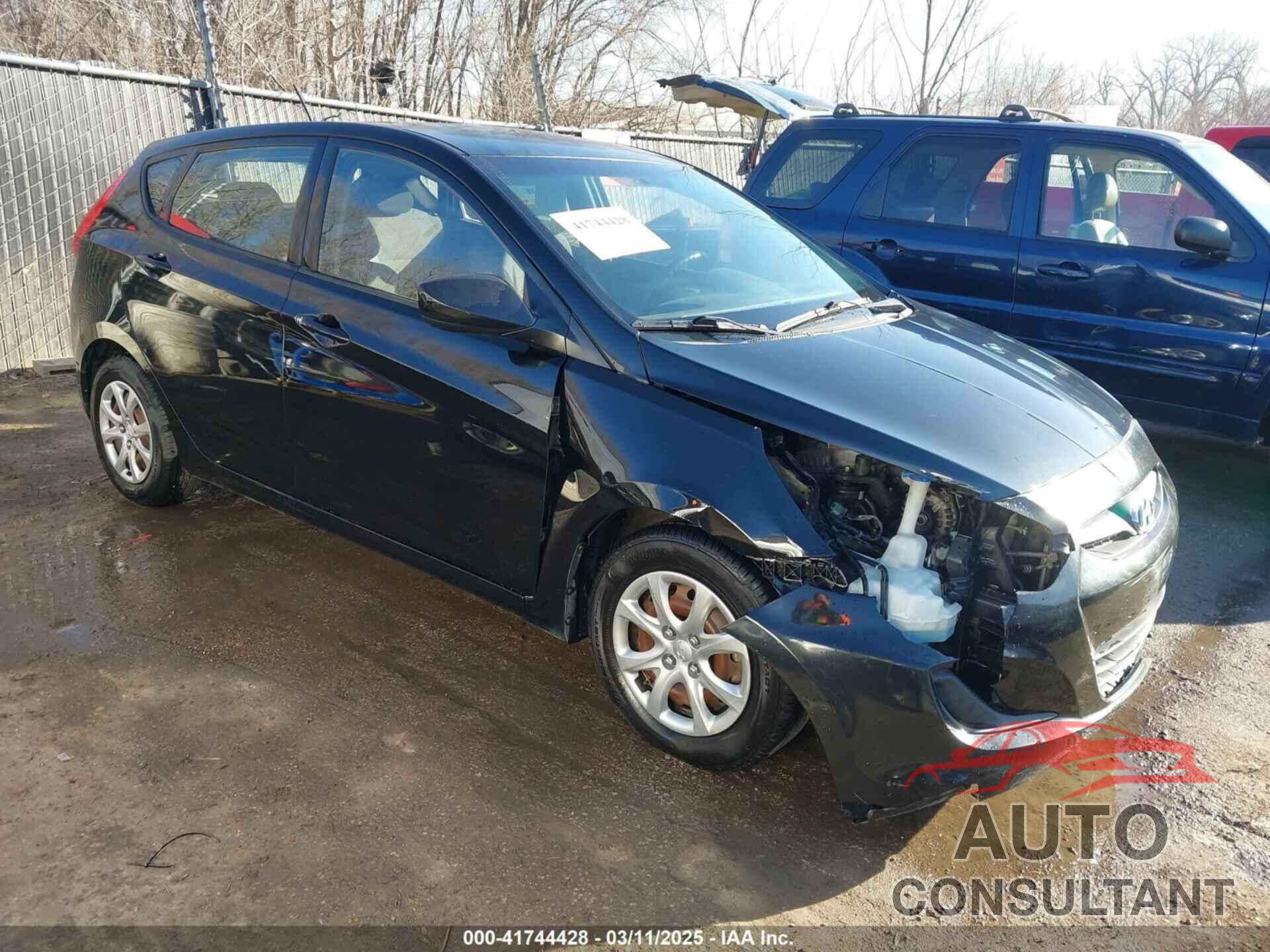 HYUNDAI ACCENT 2013 - KMHCT5AE6DU128989
