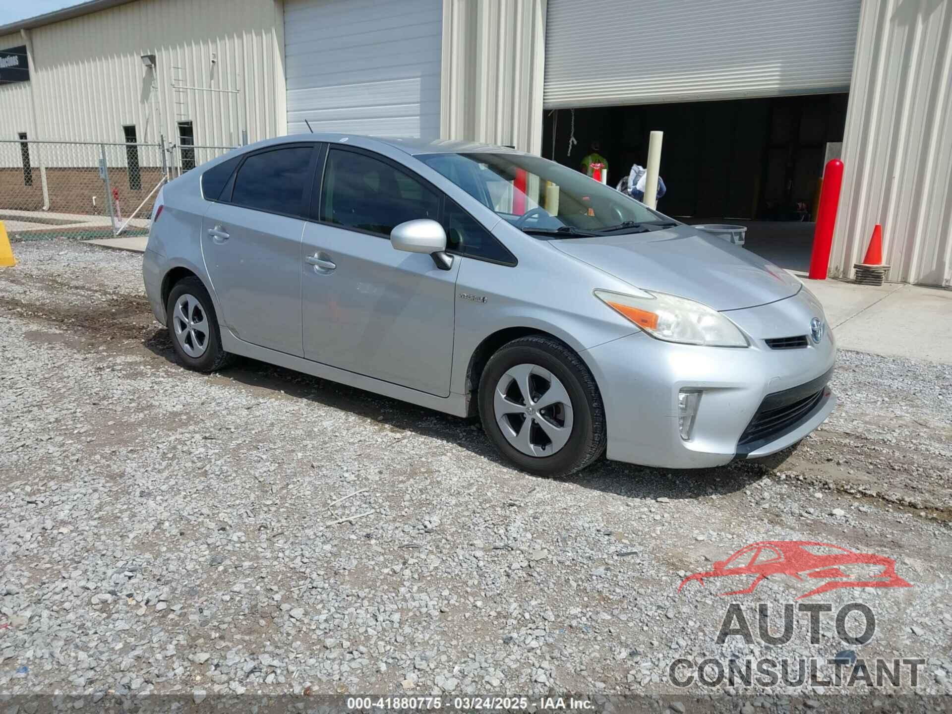 TOYOTA PRIUS 2012 - JTDKN3DU5C1586816