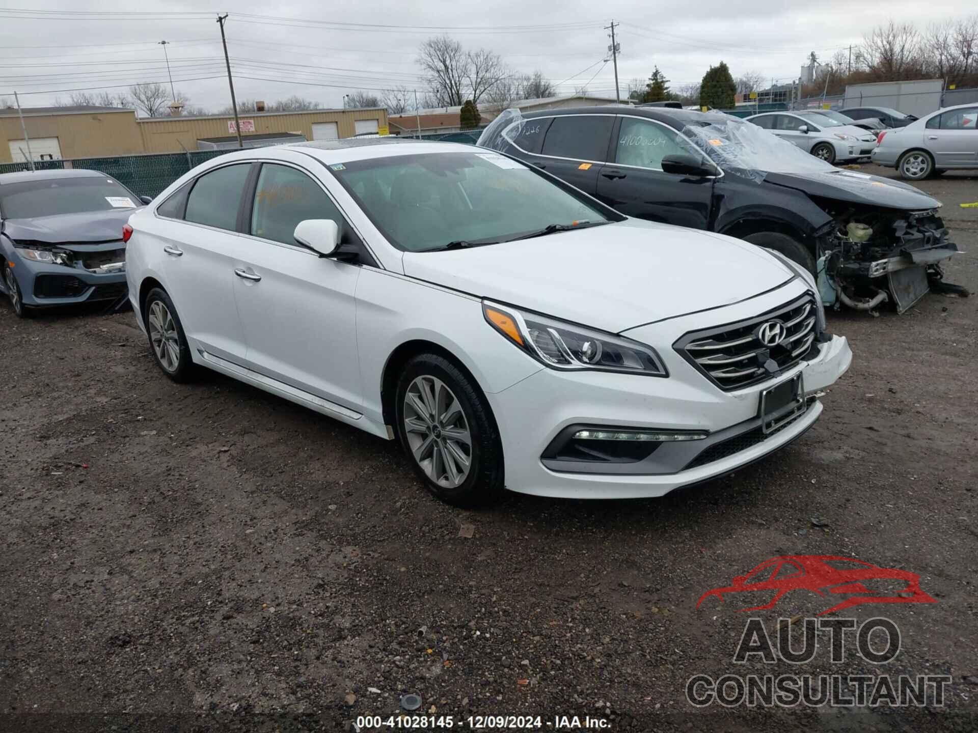 HYUNDAI SONATA 2017 - 5NPE34AF5HH571750
