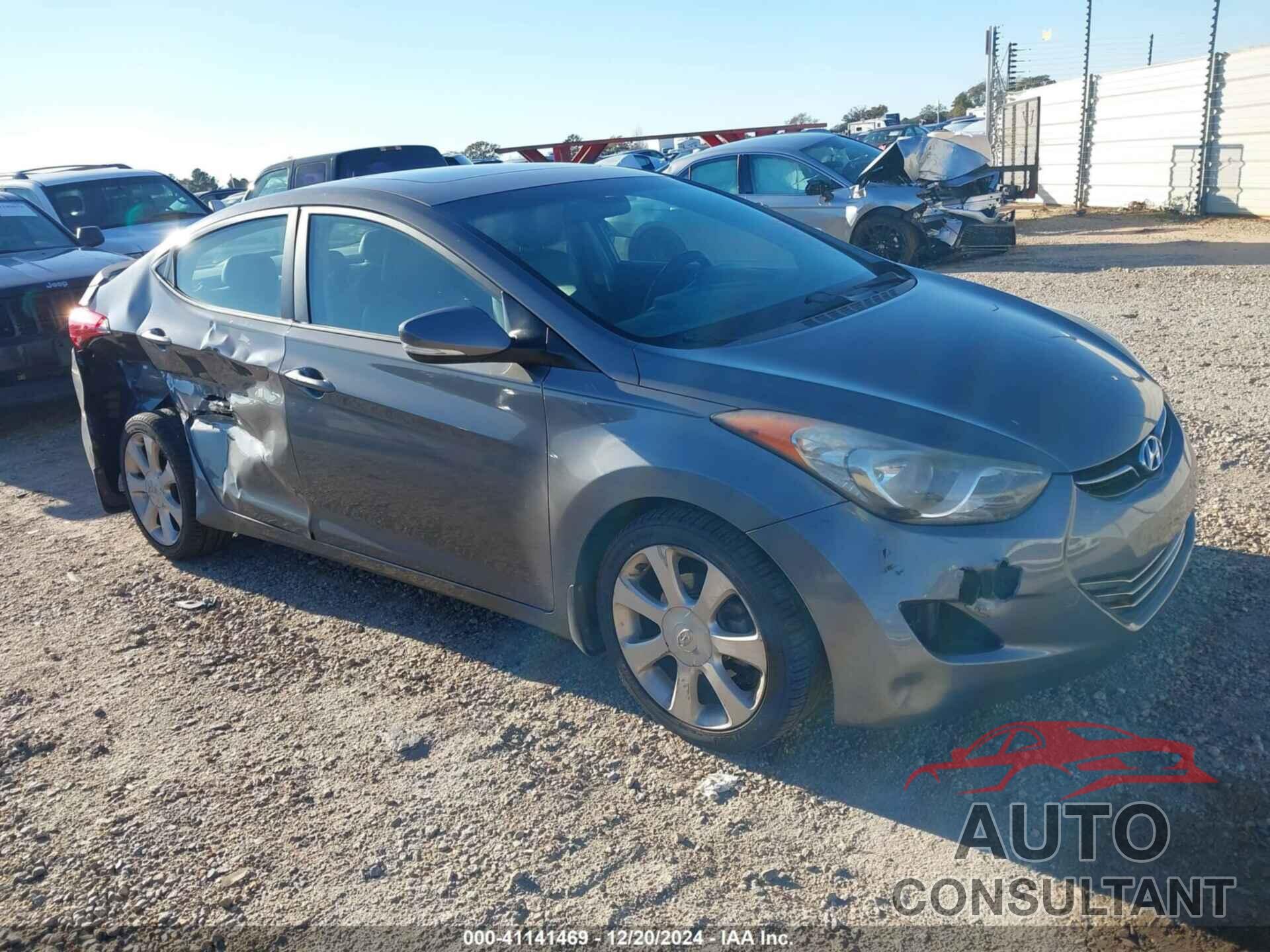 HYUNDAI ELANTRA 2013 - 5NPDH4AE2DH417835