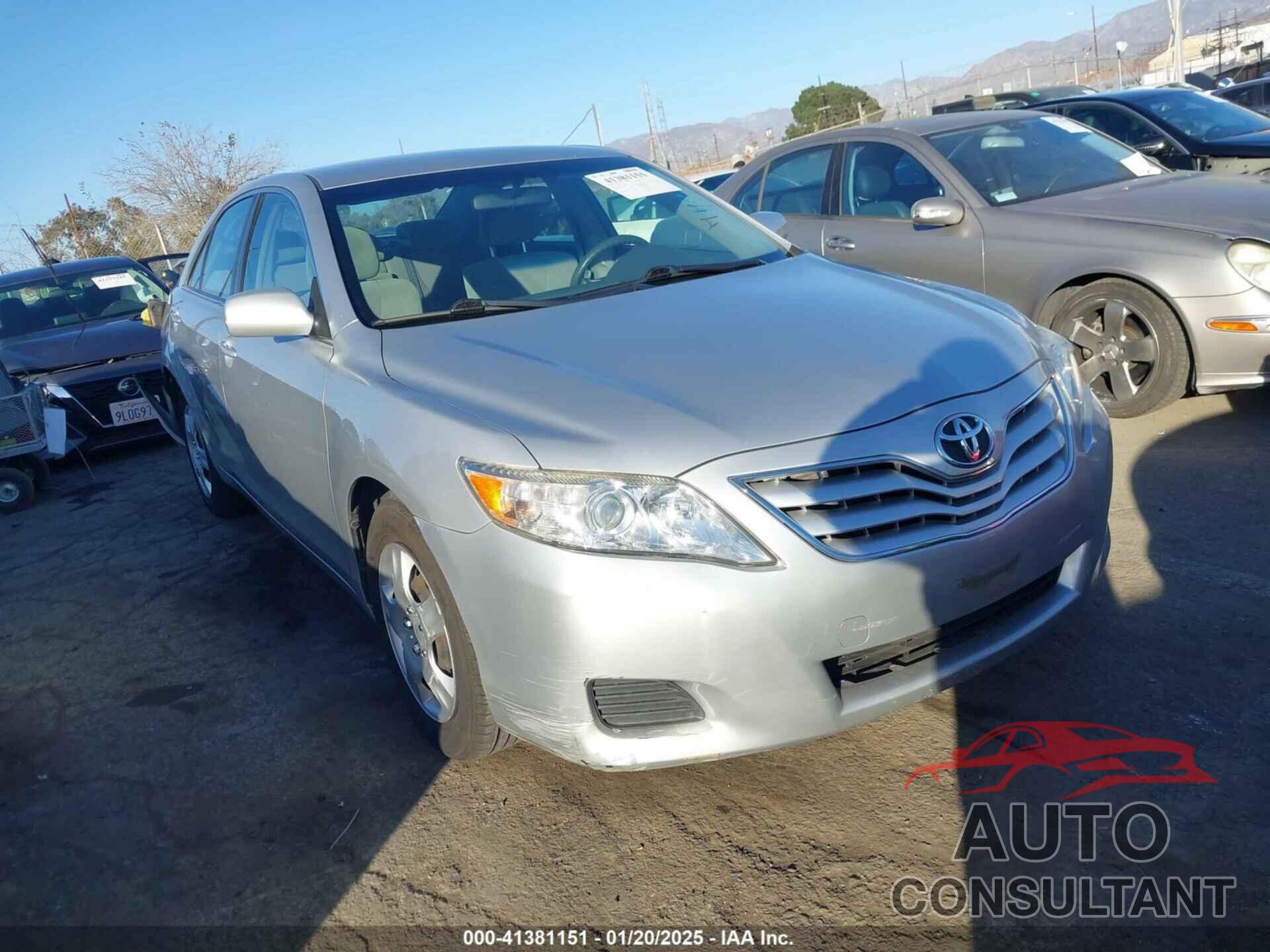 TOYOTA CAMRY 2010 - JTNBF3EK4A3003045