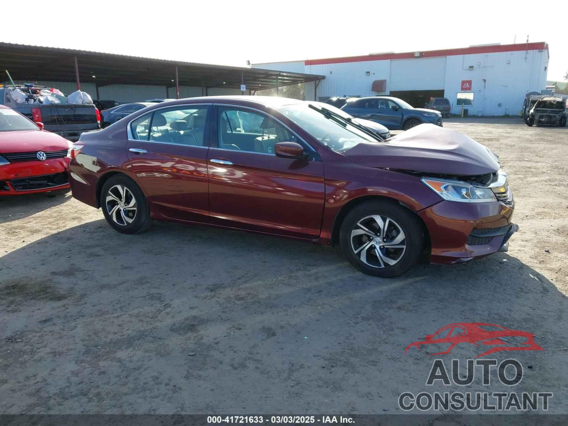 HONDA ACCORD 2016 - 1HGCR2F37GA201657