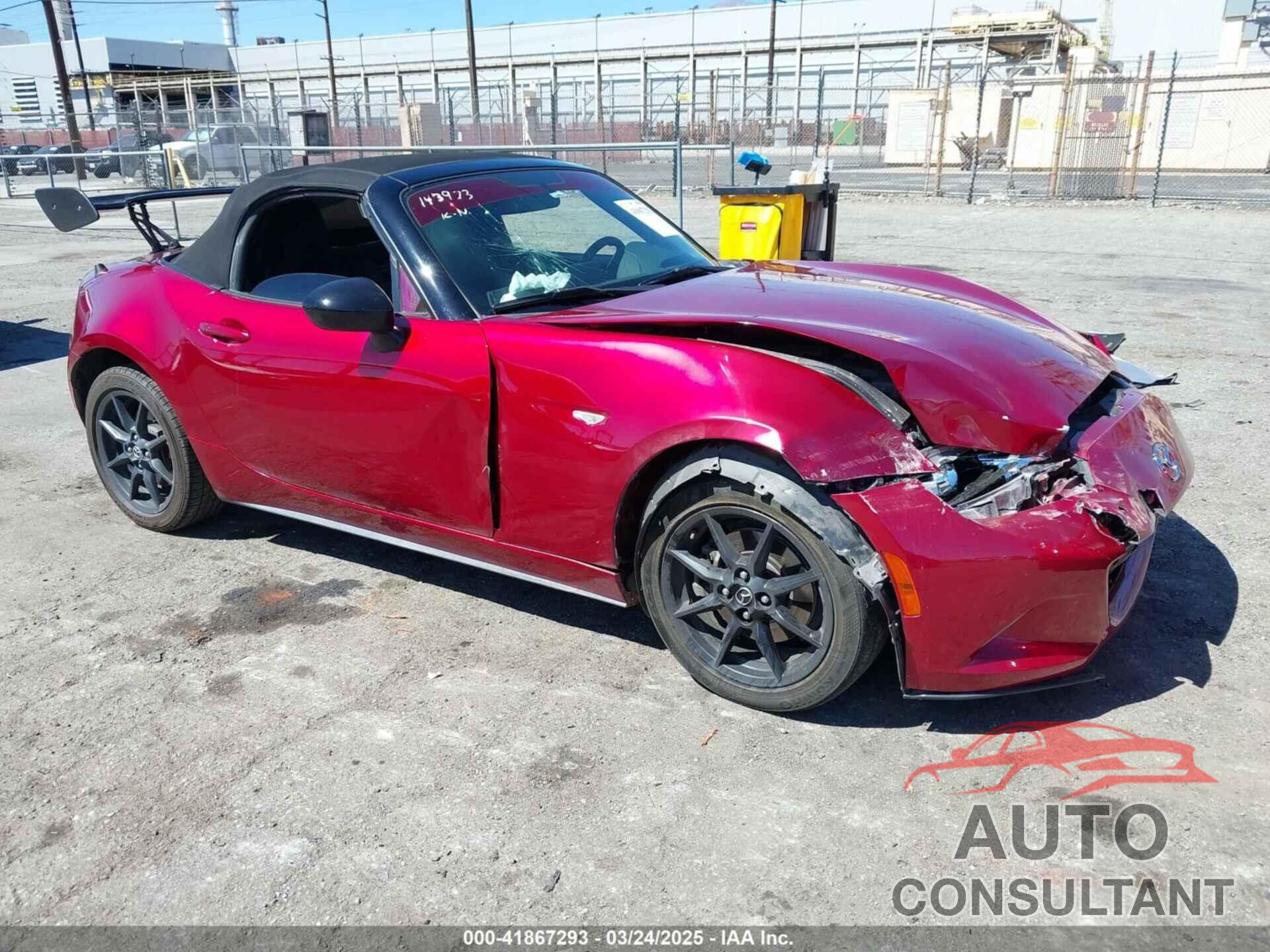 MAZDA MX-5 MIATA 2019 - JM1NDAB78K0307106