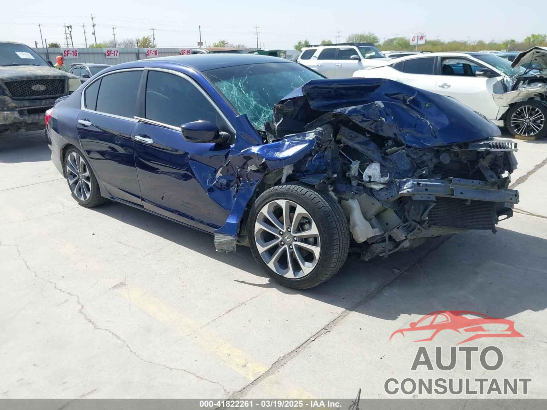 HONDA ACCORD 2013 - 1HGCR2F50DA126216