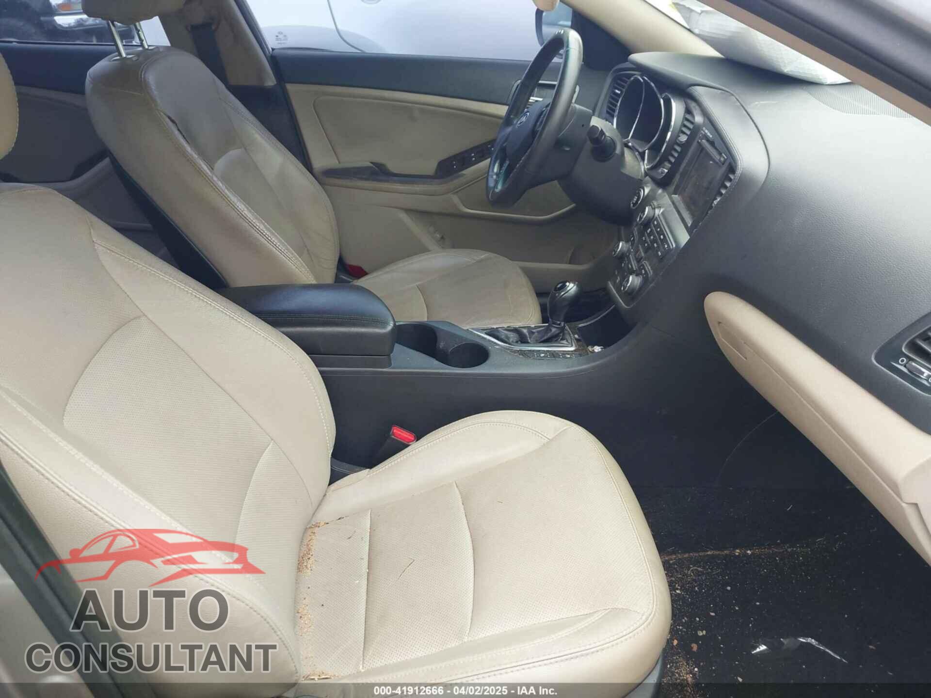 KIA OPTIMA 2012 - 5XXGN4A73CG049005