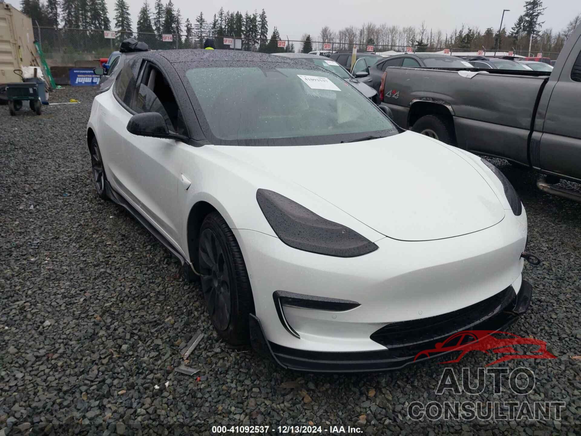 TESLA MODEL 3 2022 - 5YJ3E1EB7NF136990