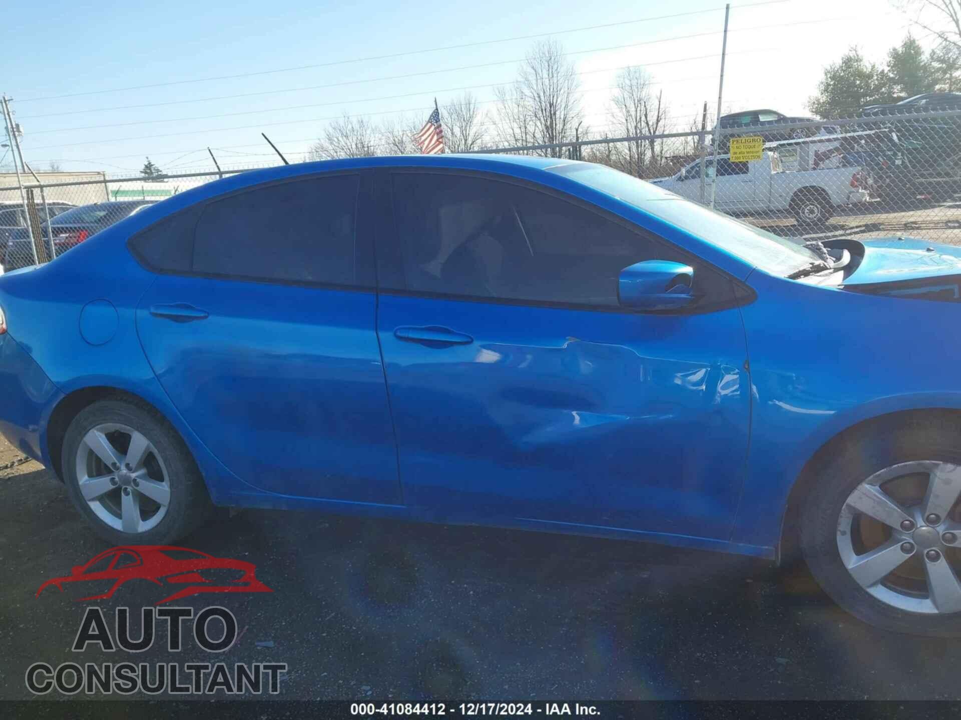 DODGE DART 2015 - 1C3CDFBB5FD201367
