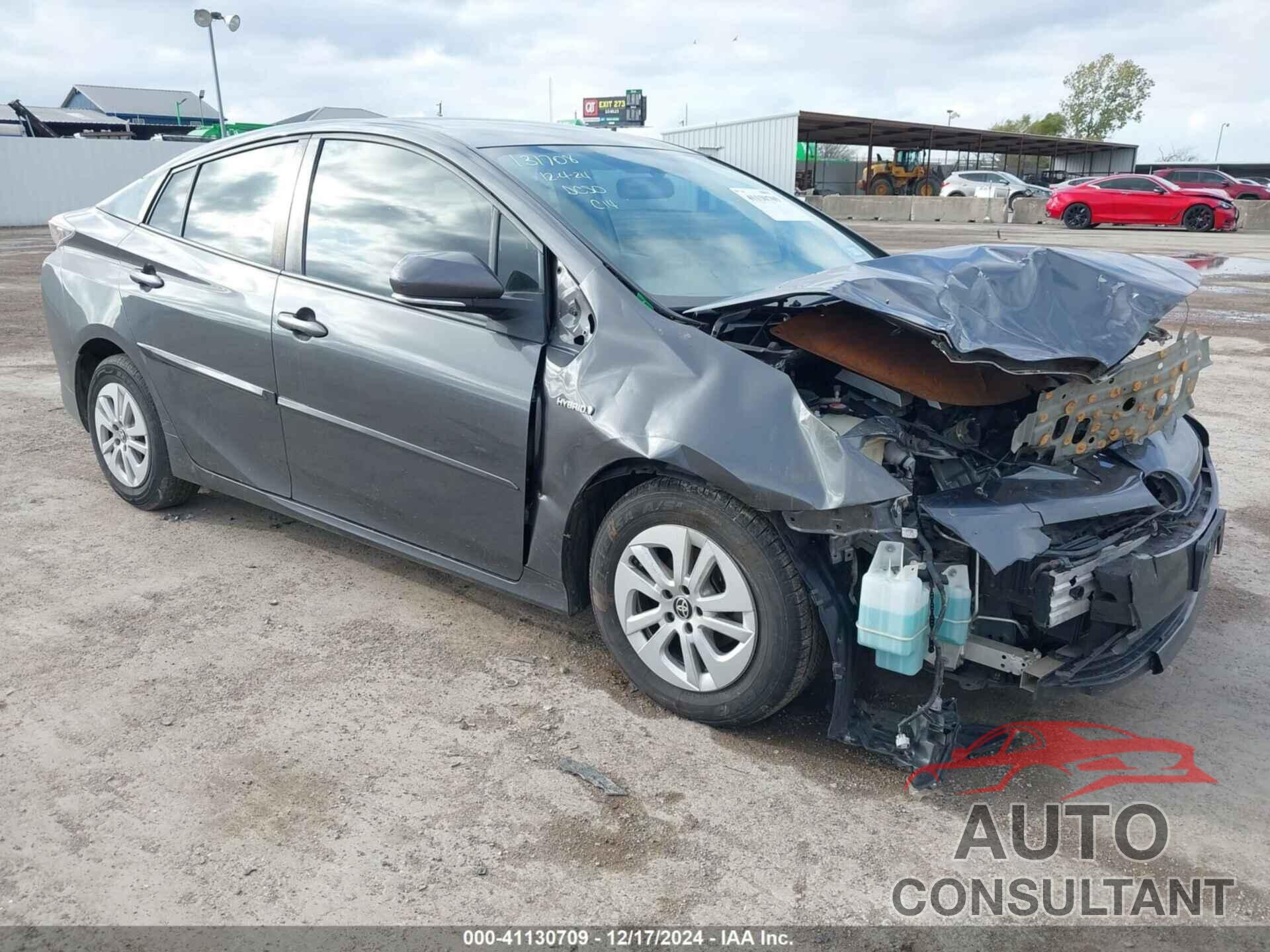 TOYOTA PRIUS 2016 - JTDKBRFU6G3007139