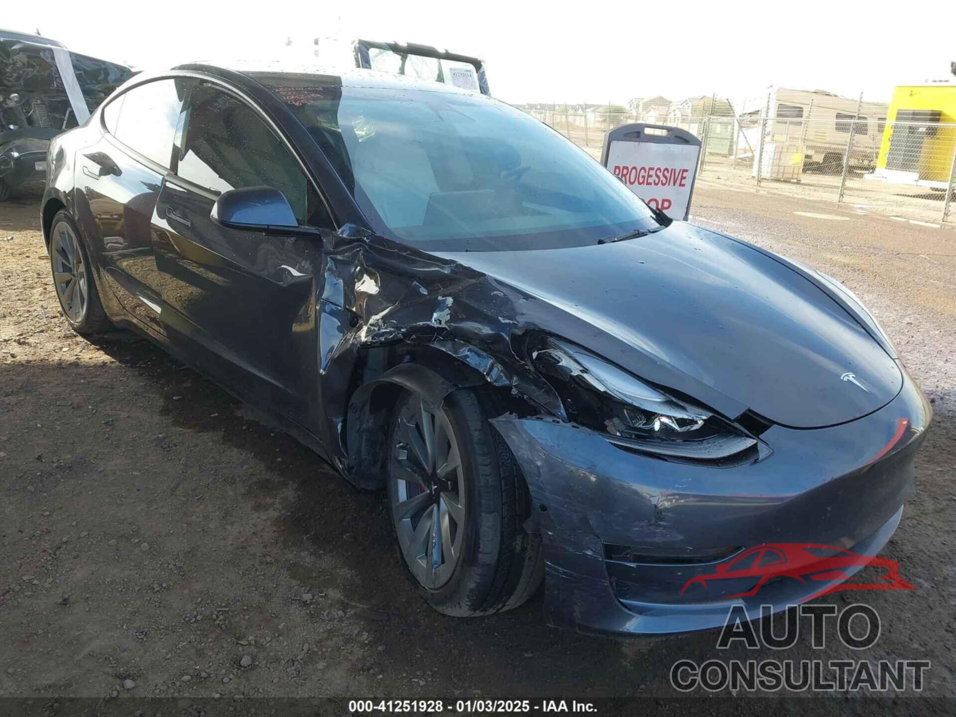TESLA MODEL 3 2022 - 5YJ3E1EBXNF129693