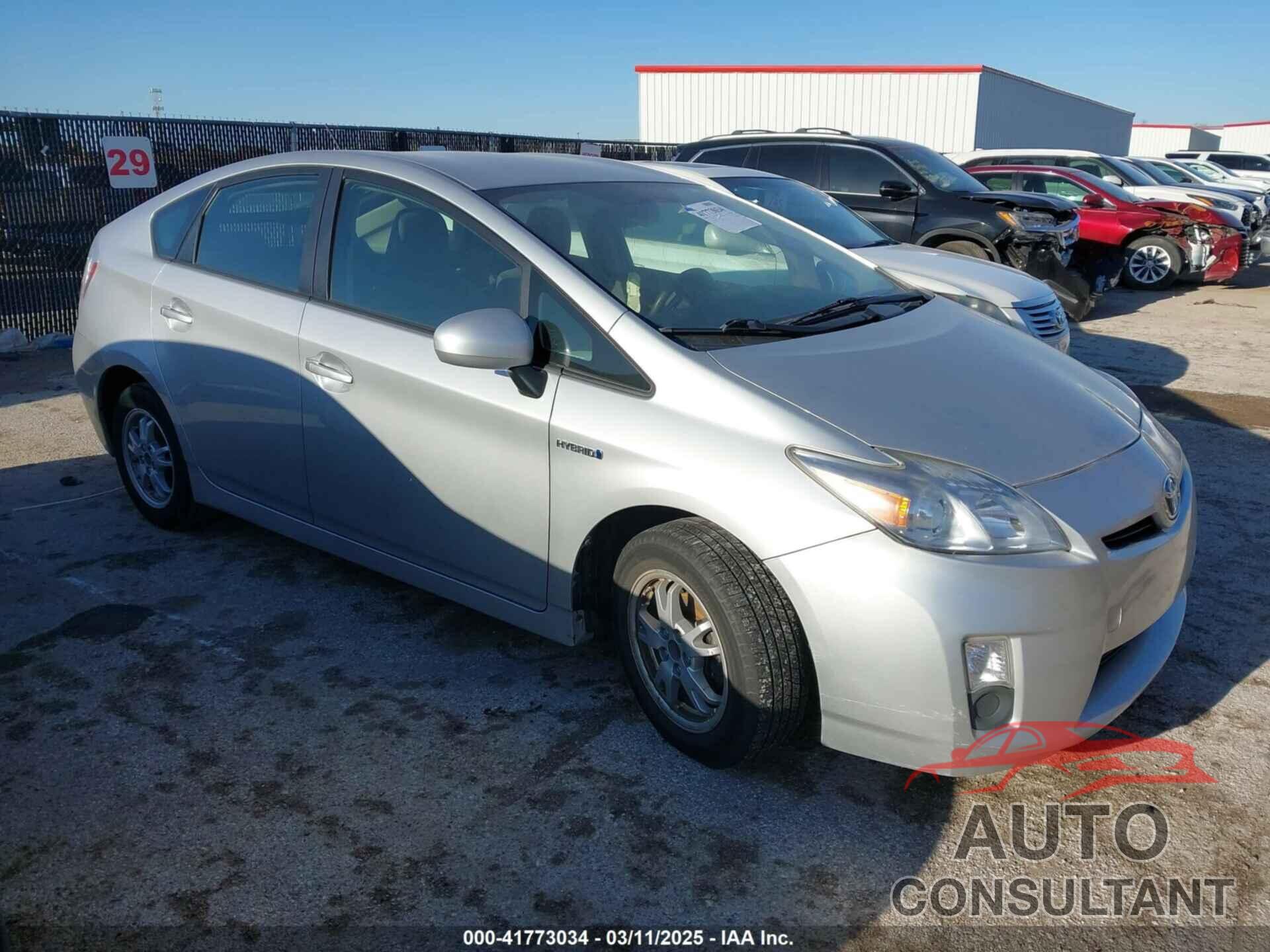 TOYOTA PRIUS 2011 - JTDKN3DU0B5301219