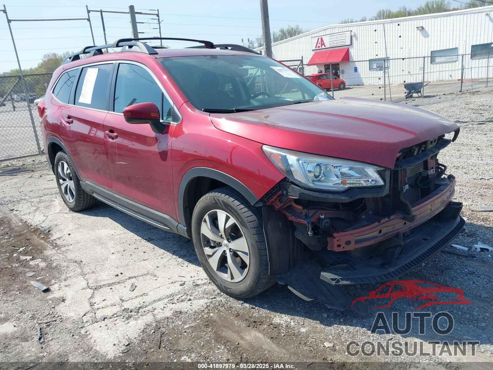 SUBARU ASCENT 2019 - 4S4WMAFD5K3433907