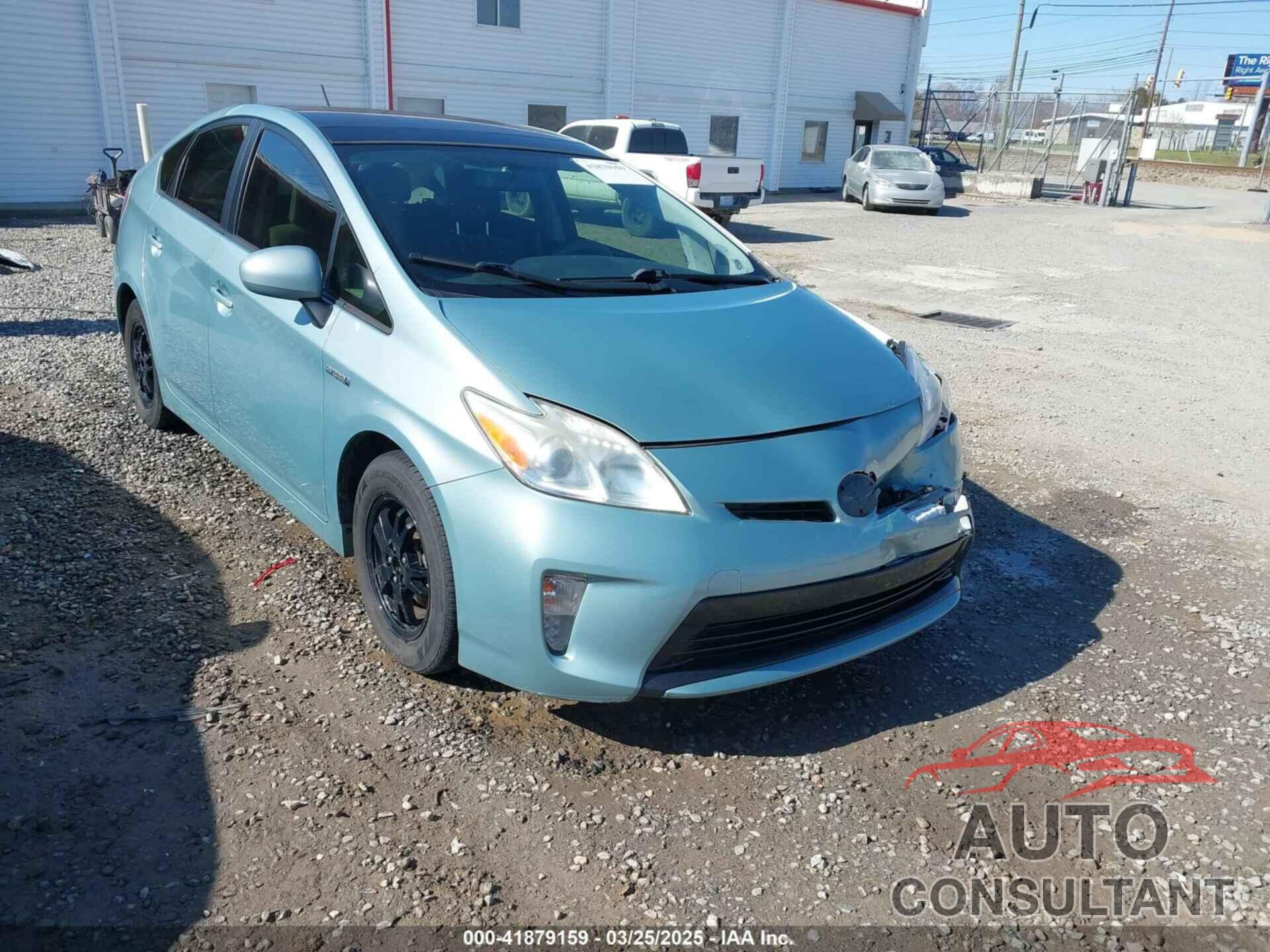 TOYOTA PRIUS 2013 - JTDKN3DUXD1693782