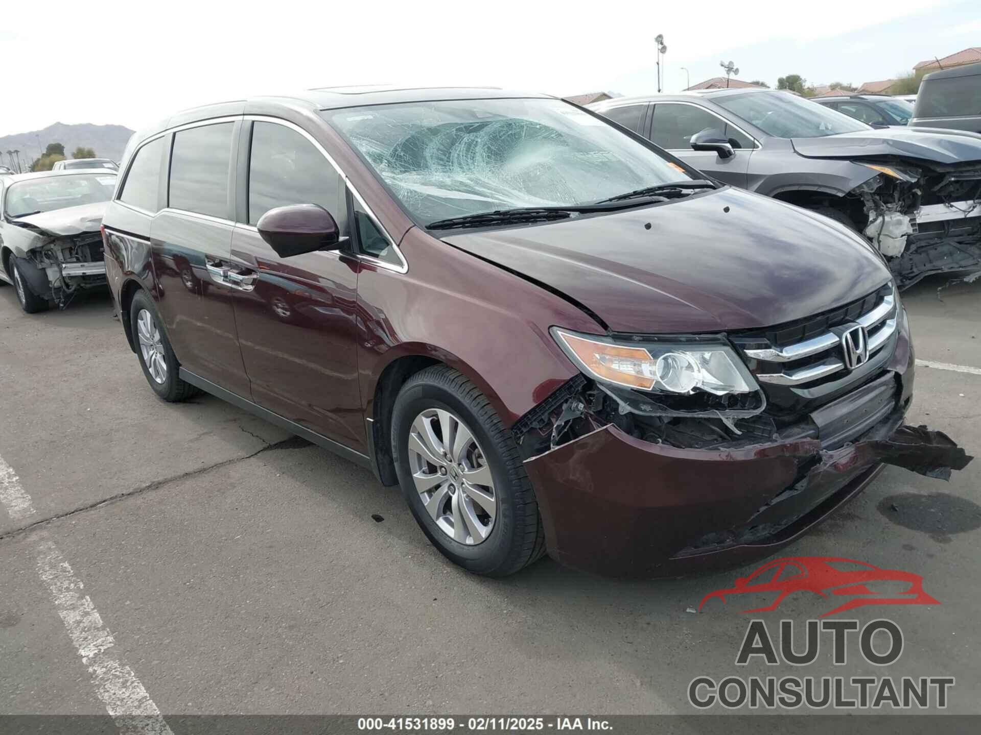 HONDA ODYSSEY 2014 - 5FNRL5H68EB053641