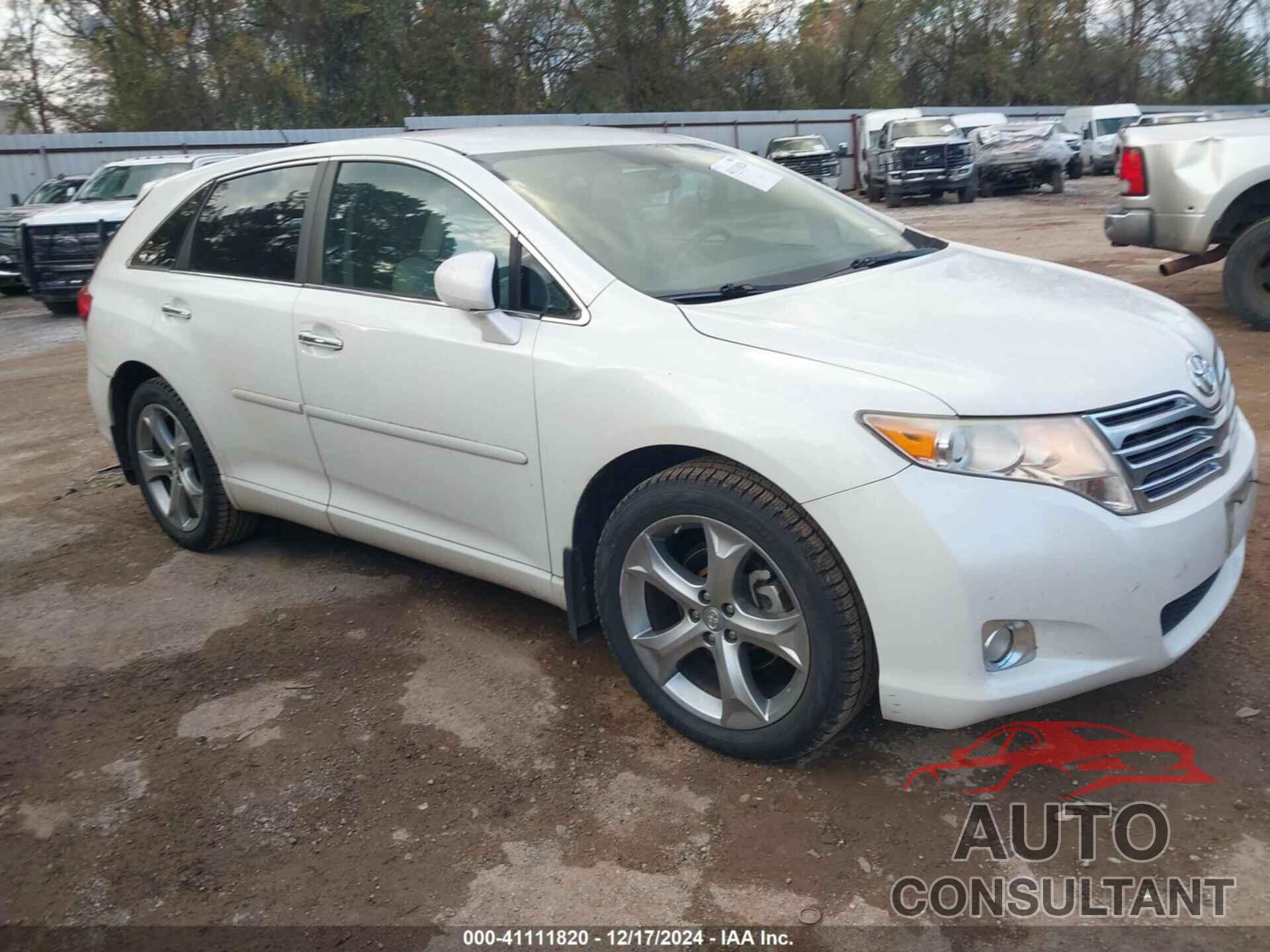 TOYOTA VENZA 2009 - 4T3ZK11A59U013883