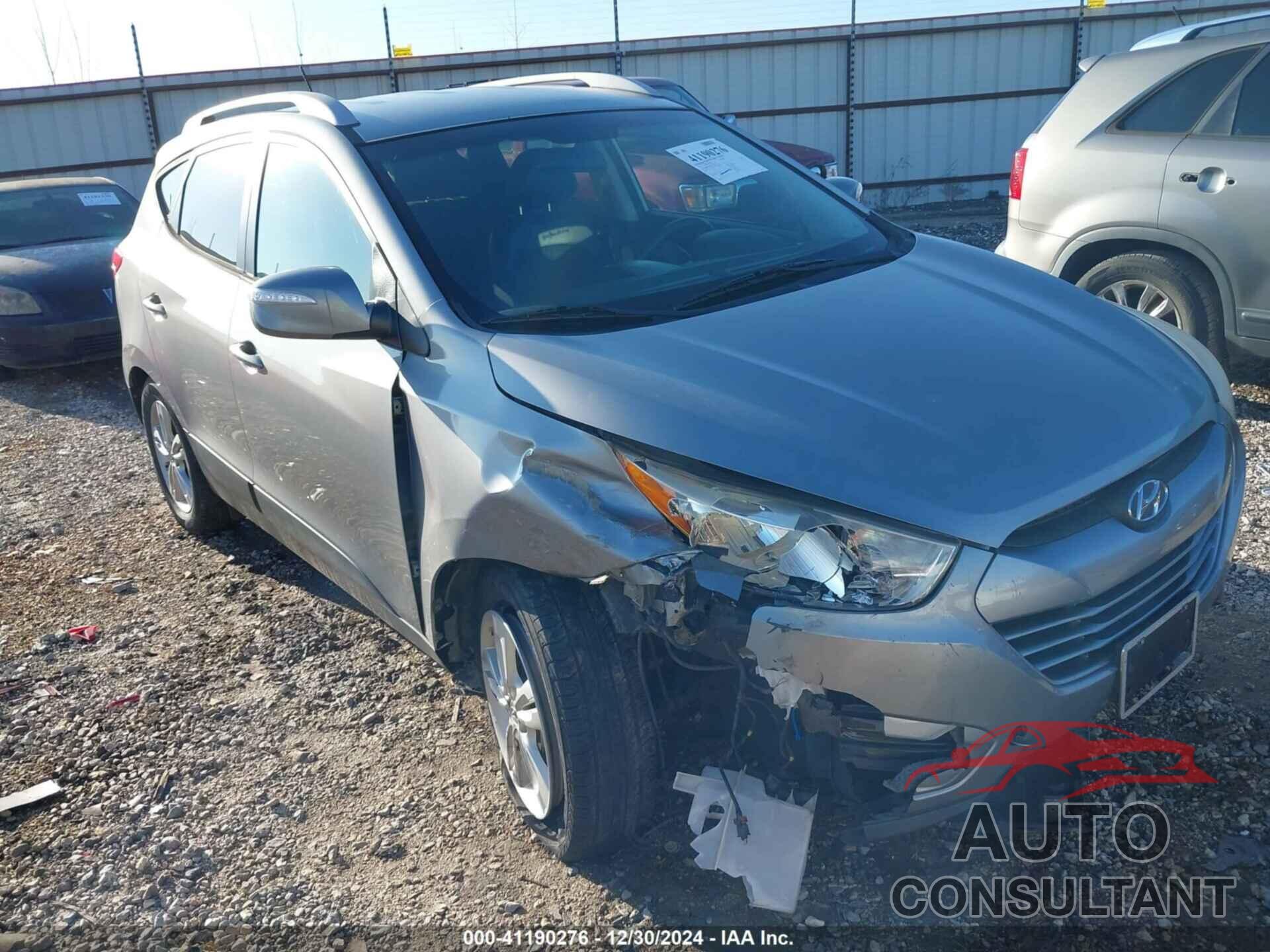 HYUNDAI TUCSON 2013 - KM8JU3AC4DU743449