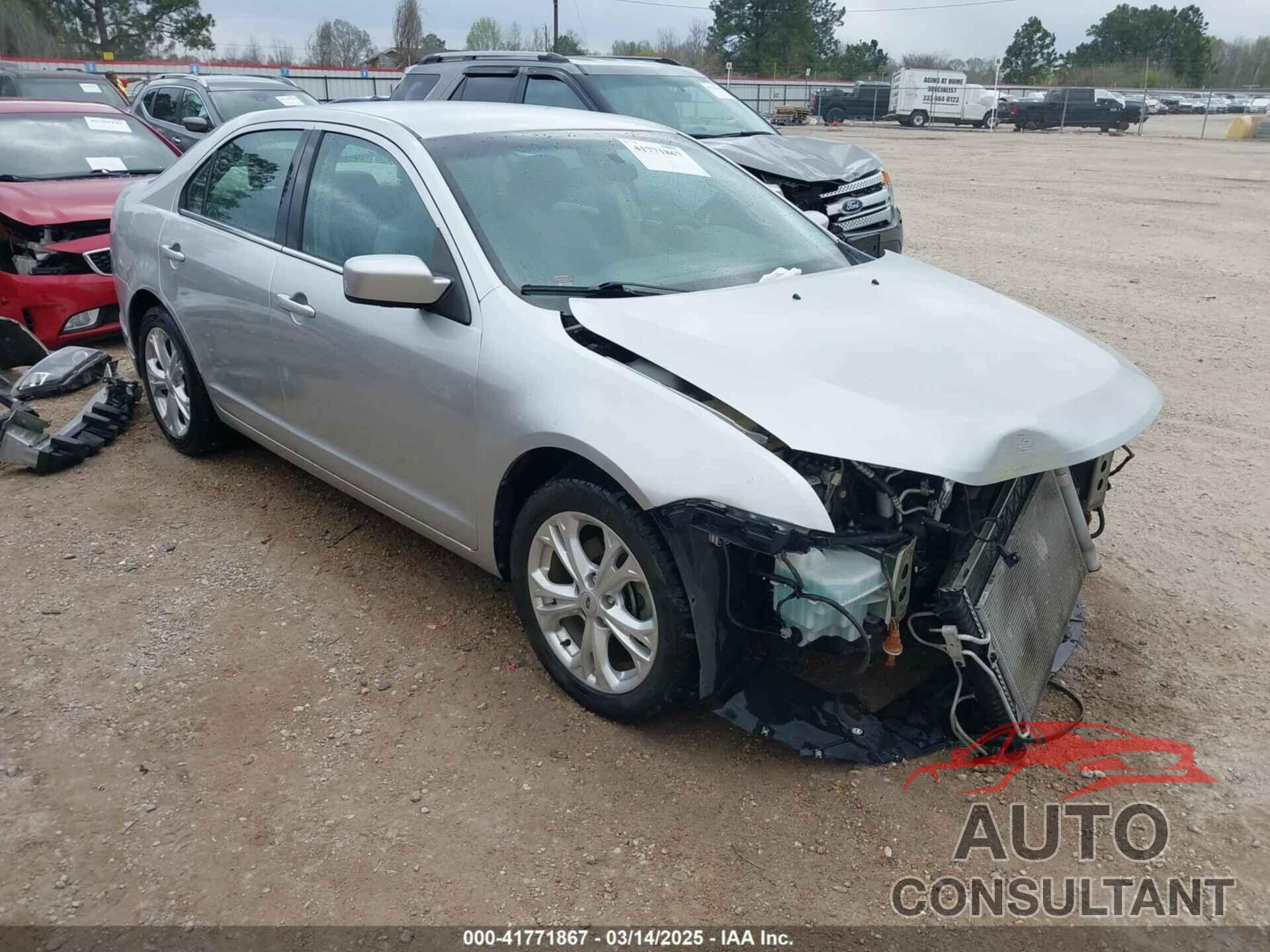FORD FUSION 2012 - 3FAHP0HA5CR218618