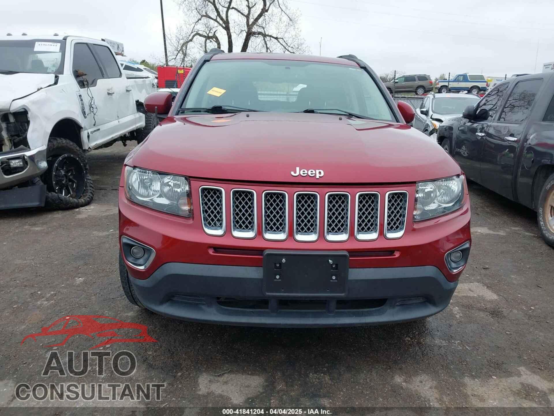 JEEP COMPASS 2017 - 1C4NJCEA8HD119425