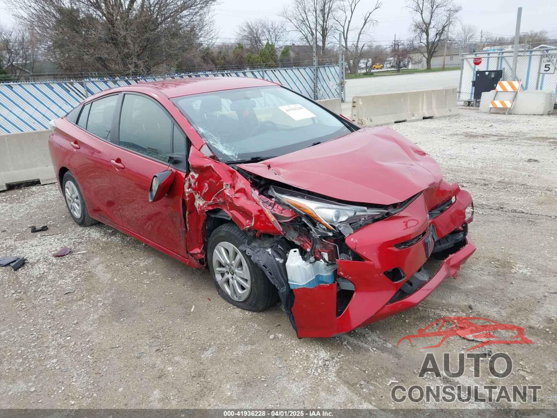 TOYOTA PRIUS 2016 - JTDKBRFU8G3506783