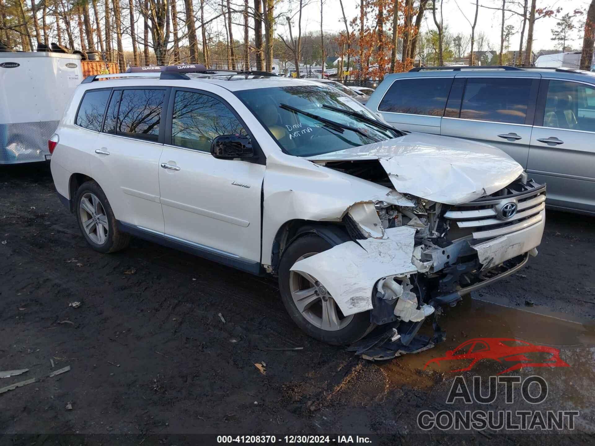 TOYOTA HIGHLANDER 2013 - 5TDDK3EH3DS227424